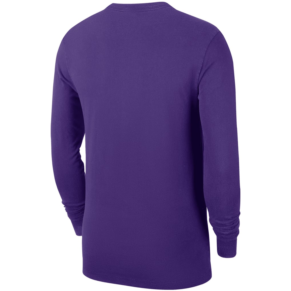 Nike ロサンゼルス・レイカーズ 長袖 プラクティス Tシャツ メンズ