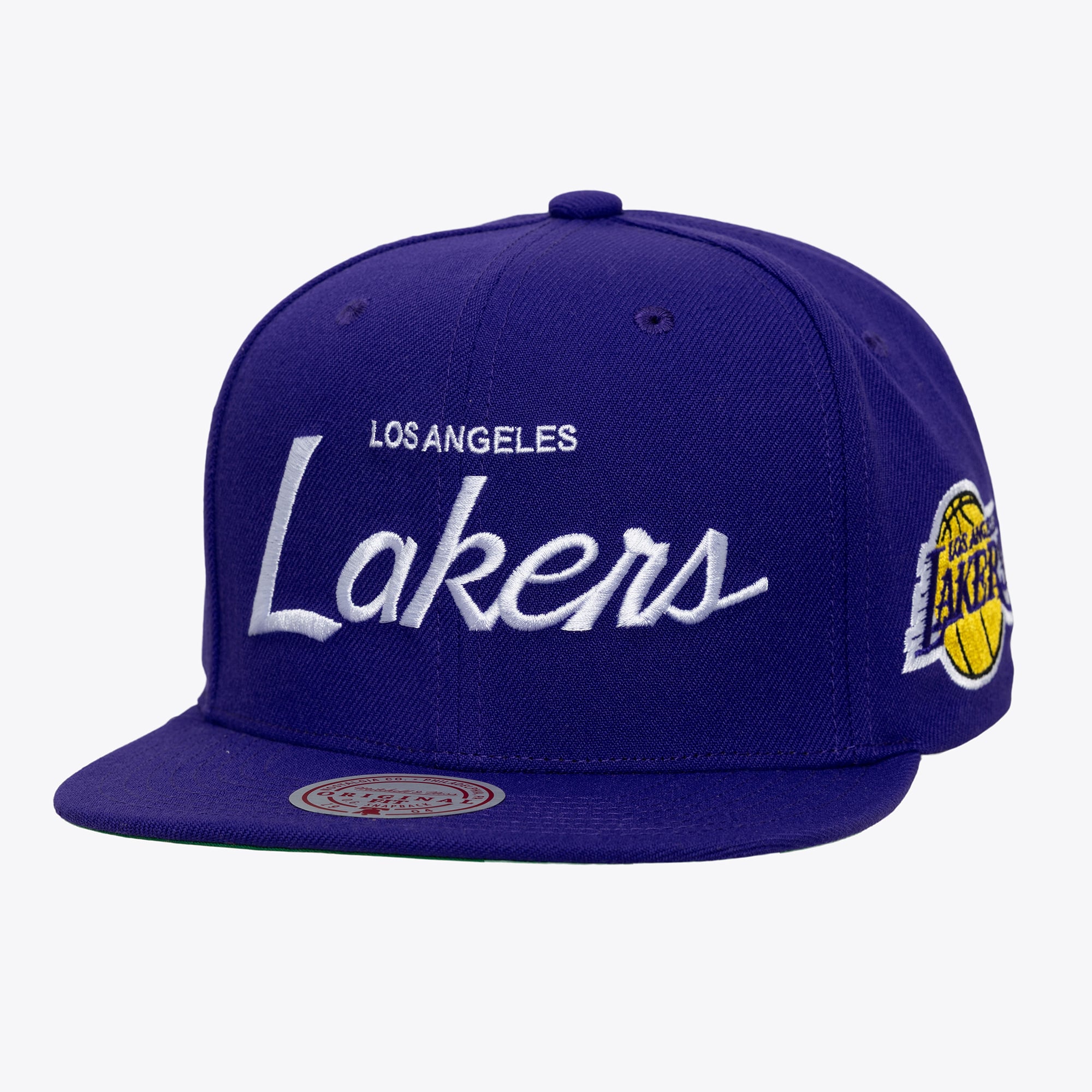 Los Angeles Lakers Purple Head Coach Snapback Hat