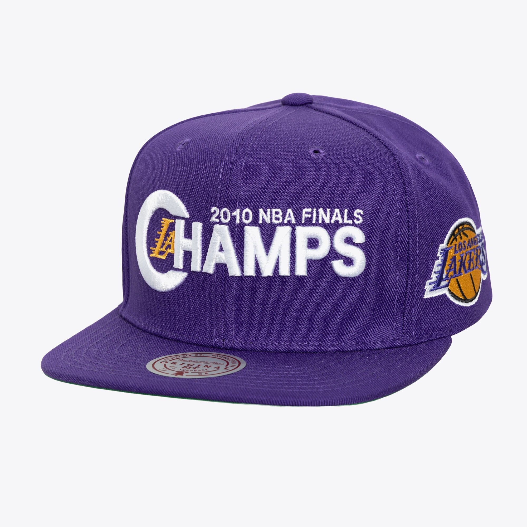 Los Angeles Lakers Purple Winners Circle Snapback Hat