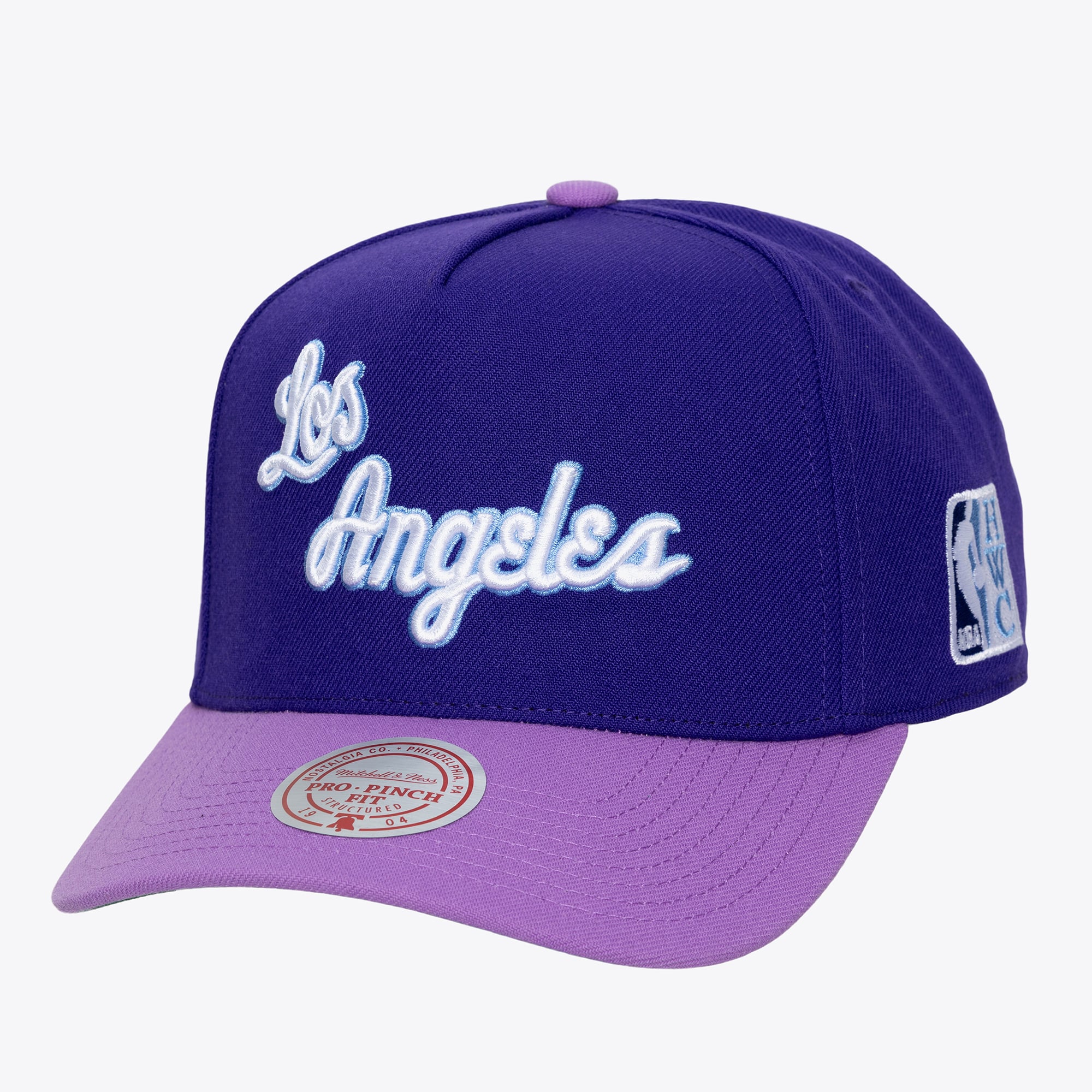 Los Angeles Lakers Purple/Lavender Hardwood Classics Legendary Away Pro Pinch Snapback Hat