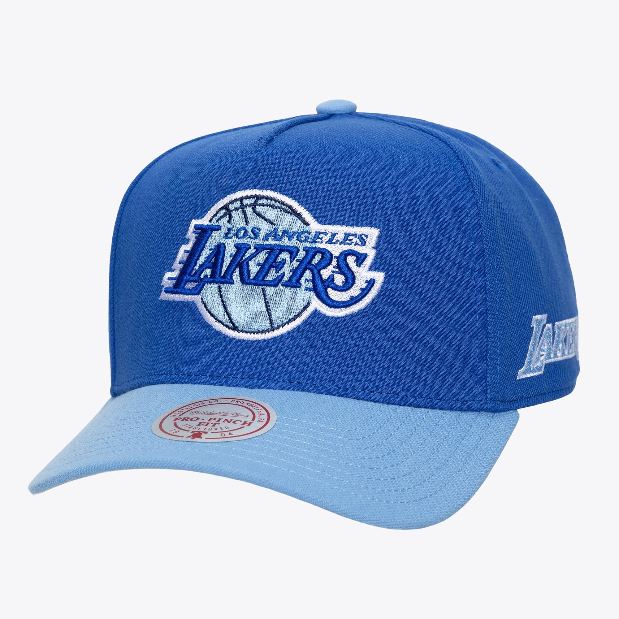Los Angeles Lakers Royal/Powder Blue Legendary Home Pro Pinch Snapback Hat