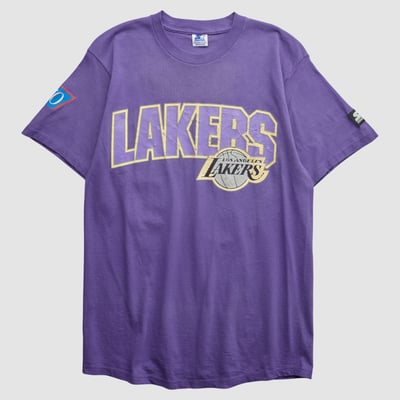 Los Angeles Lakers Starter 90s T-shirt - Purple - L by Fanatics Real Vintage