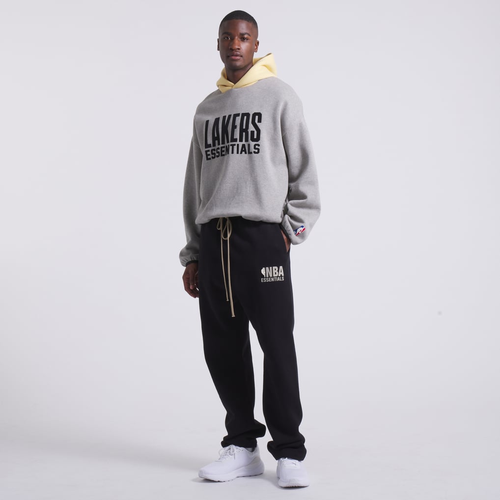 ロサンゼルス・レイカーズ × Fear Of God Essentials フーディー ユニ 
