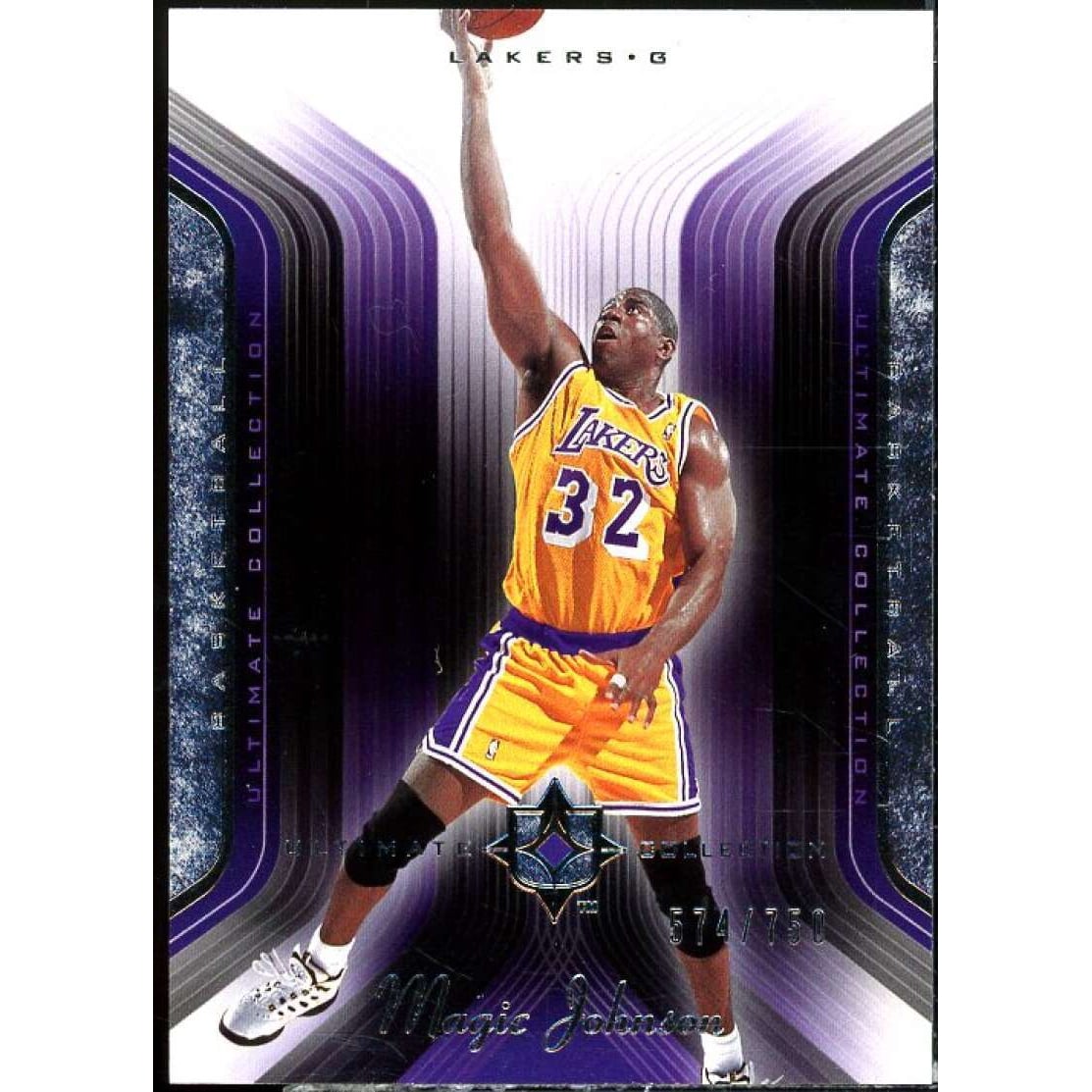 Magic Johnson Card 2004-05 Ultimate Collection #46