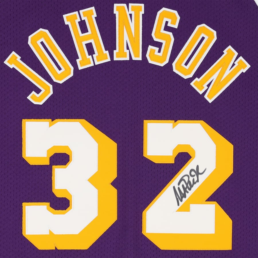NBAサイン マジック・ジョンソン氏 直筆サイン 証明書有り（マジック
