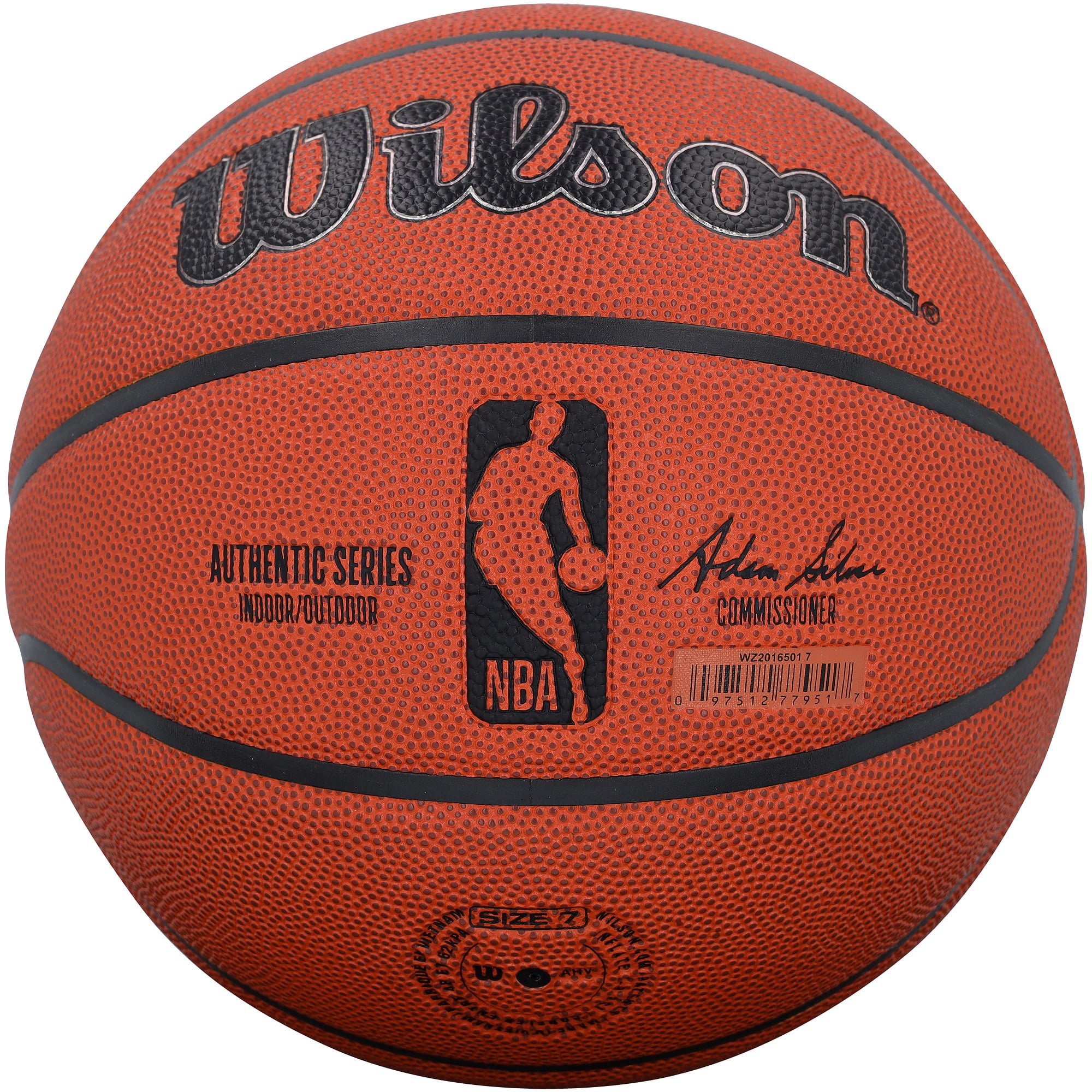 Magic Johnson Los Angeles Lakers Autographed Wilson Authentic Series Indoor/Outdoor Basketball