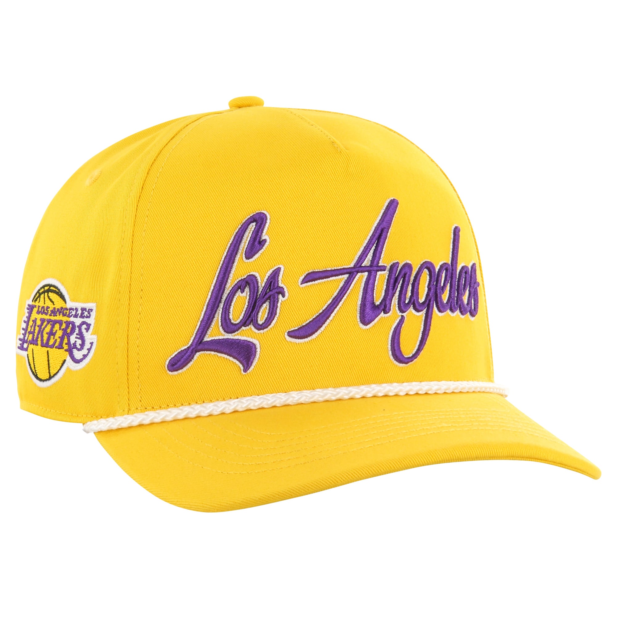 Men's Los Angeles Lakers '47 Gold Overhand Logo Hitch Adjustable Hat