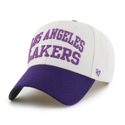 Los Angeles Lakers '47 Broke Line Loop MVP Adjustable Hat - Natural