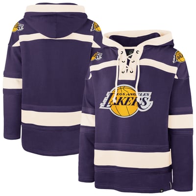 Los Angeles Lakers '47 Superior Lacer Hoodie - Purple