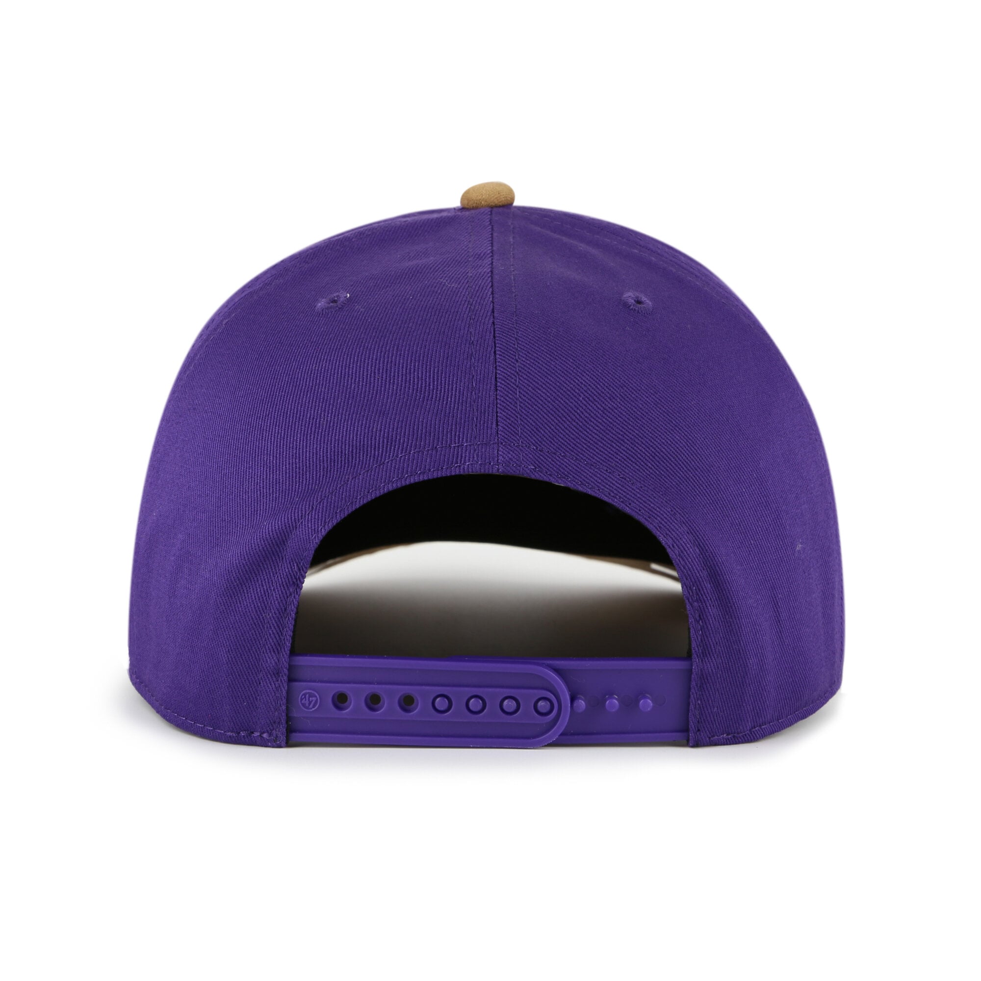 Casquette ajustable Los Angeles Lakers Scribe Line Hitch violette/beige modèle 47 pour homme