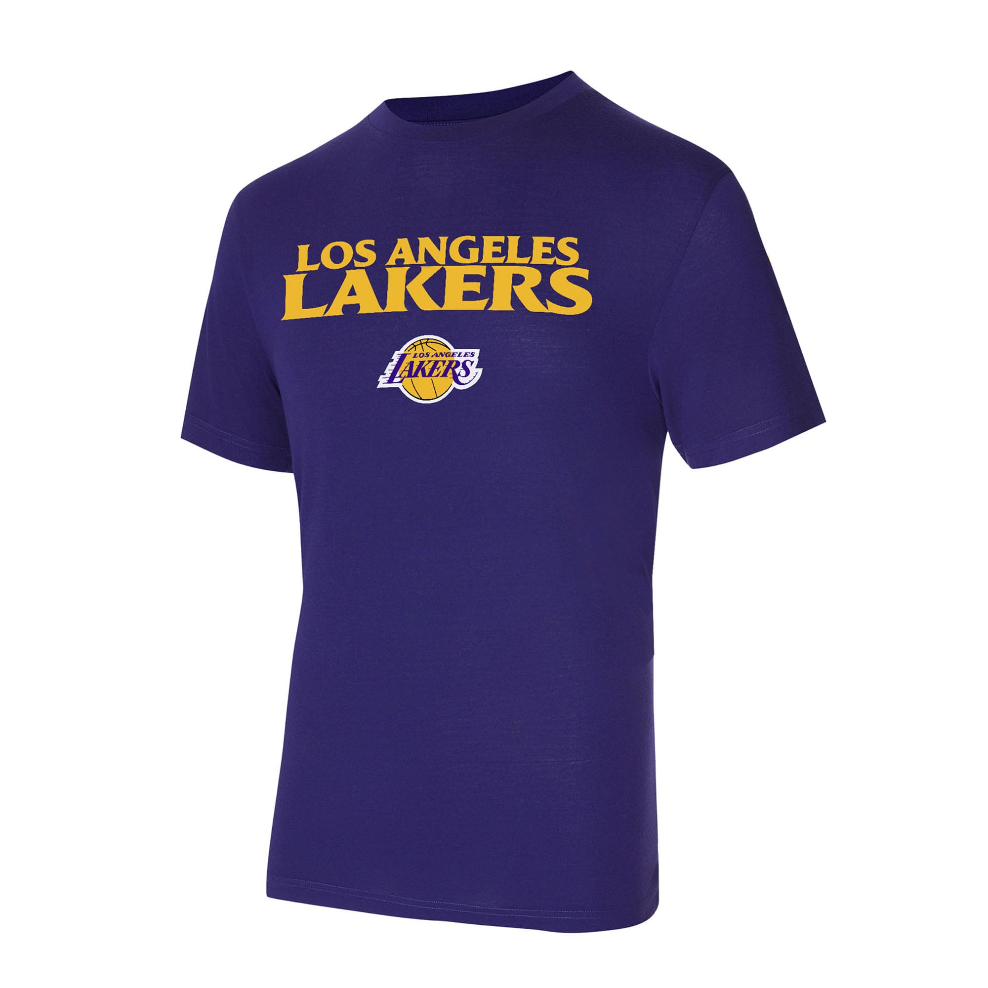 Men's Concepts Sport Purple/Gold Los Angeles Lakers Avondale T-Shirt & Flannel Pants Set
