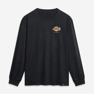  Los Angeles Lakers Fanatics Coaching Time Long Sleeve T-Shirt - Black
