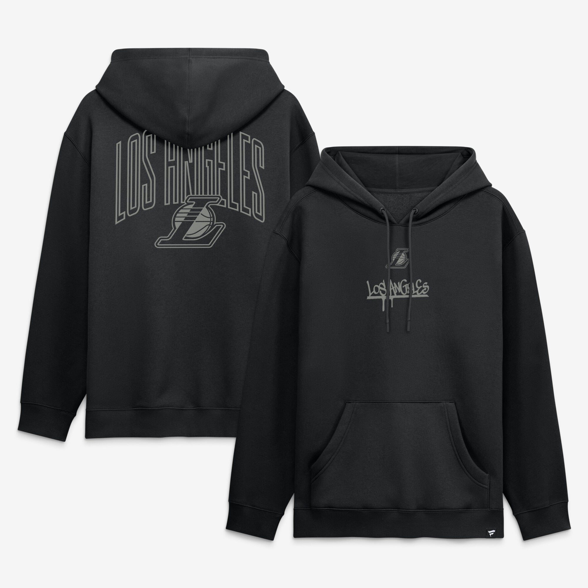 Sweat à capuche noir des Los Angeles Lakers pour homme (Fanatics)