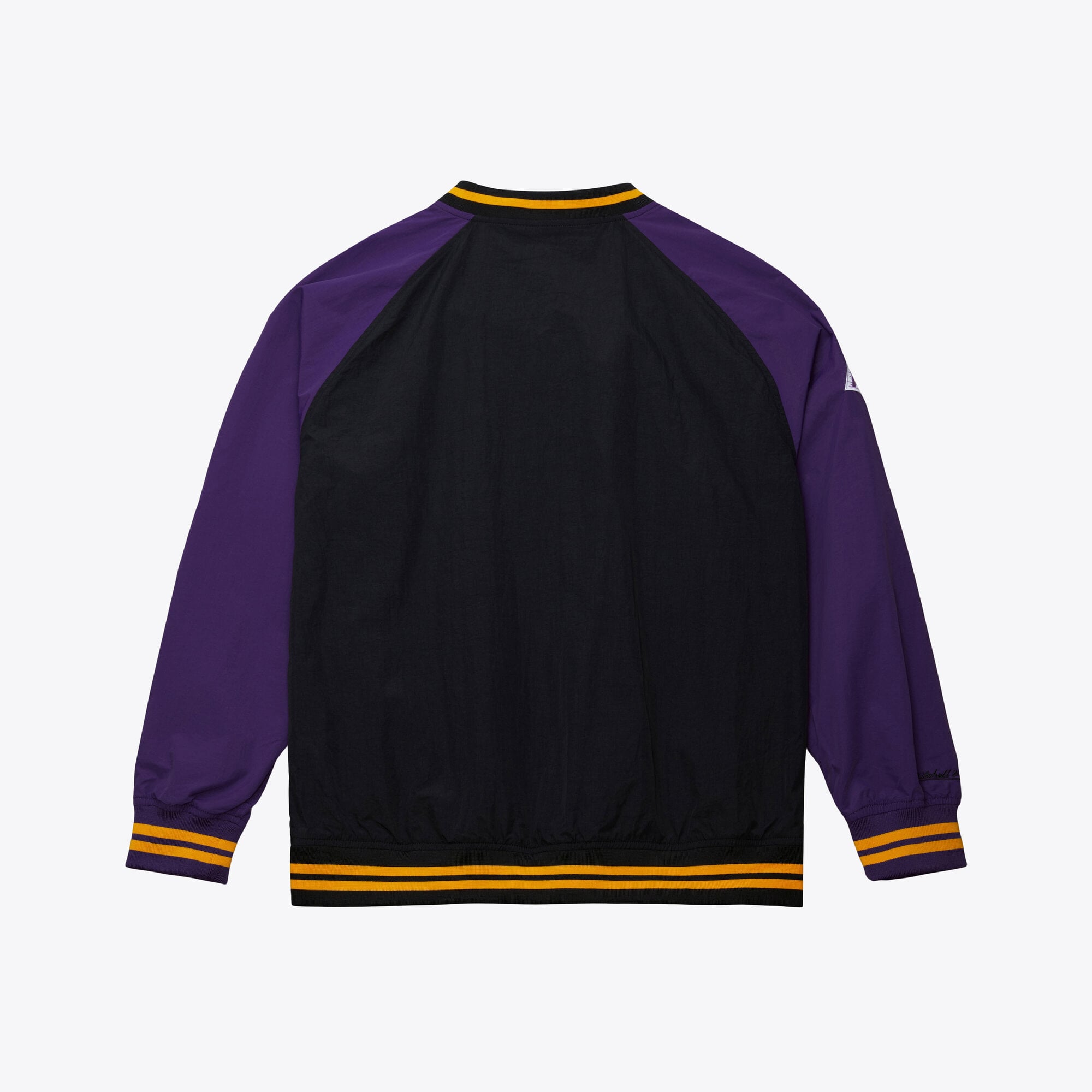 Pull raglan classique à col en V Mitchell & Ness noir pour homme