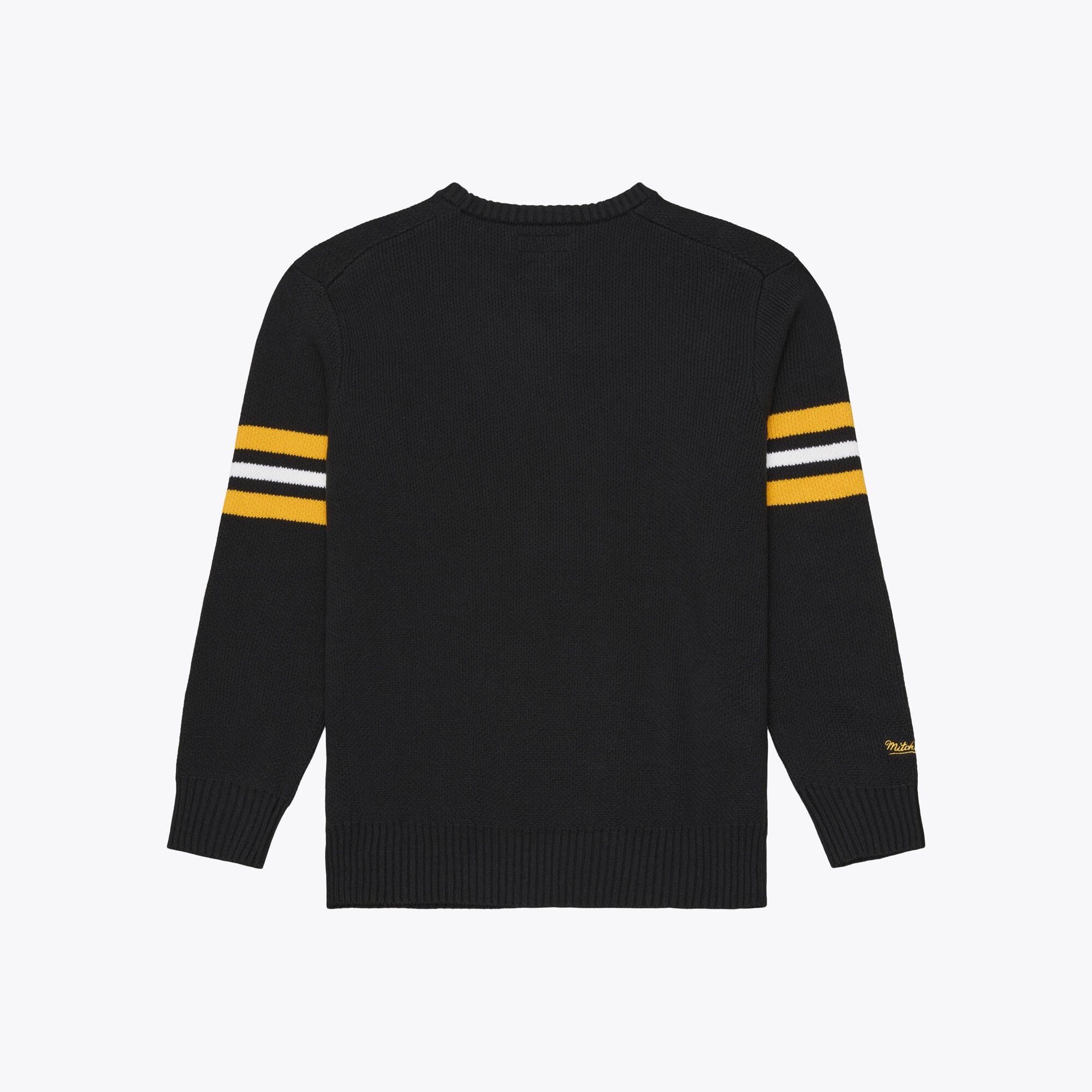 Pull Mitchell & Ness noir pour homme, modèle entraîneur-chef des Los Angeles Lakers