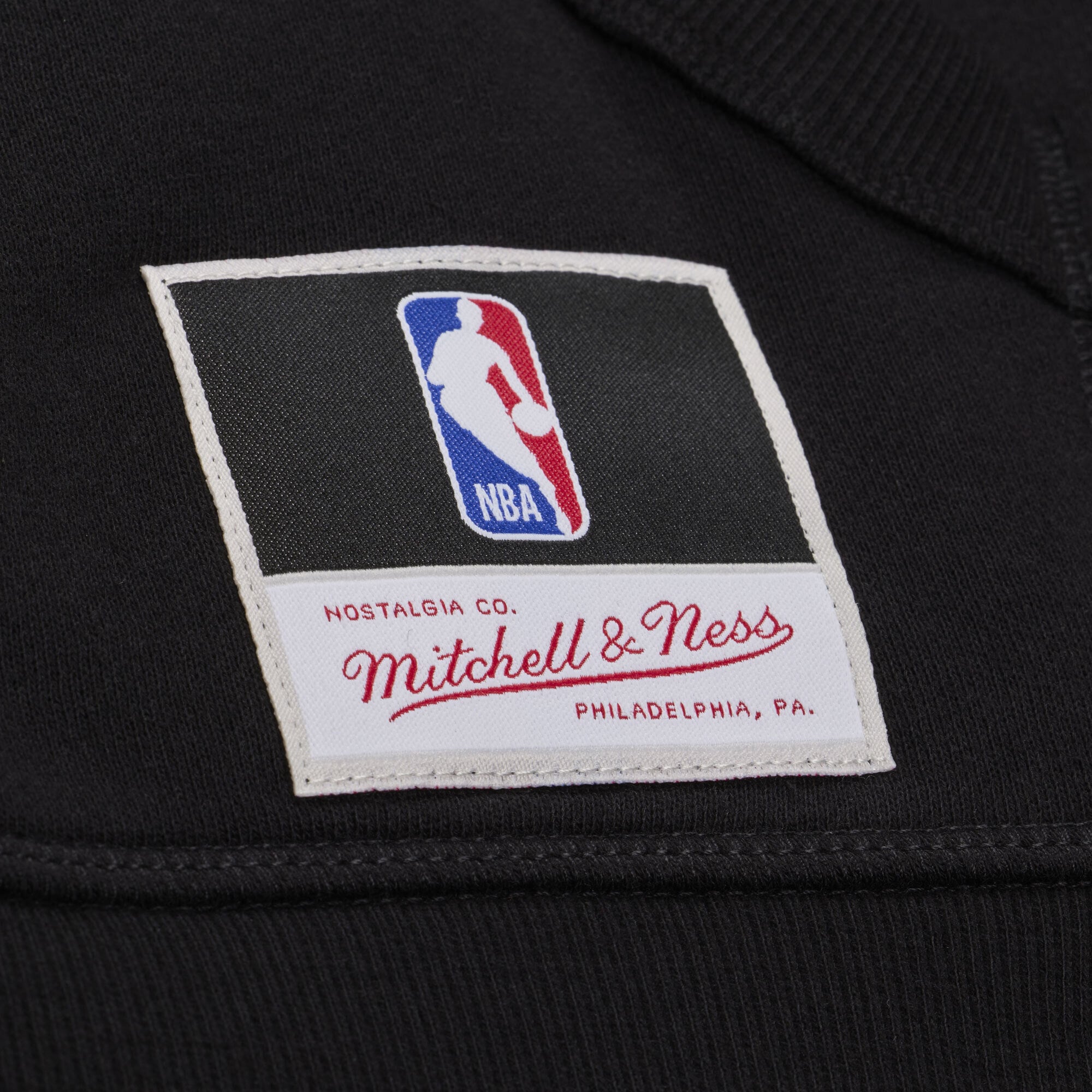 Sweat à capuche en polaire Mitchell & Ness noir carreaux triple motif Los Angeles Lakers pour homme