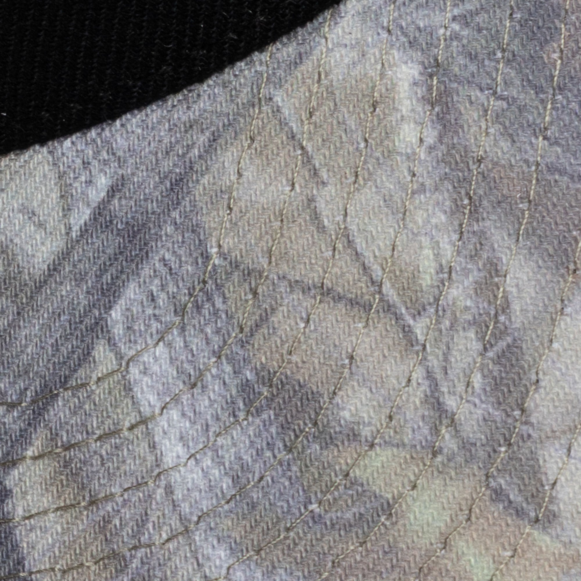 Casquette Mitchell & Ness Pro Crown Pro Crown noire/camouflage Los Angeles Lakers Midnight Timber pour homme