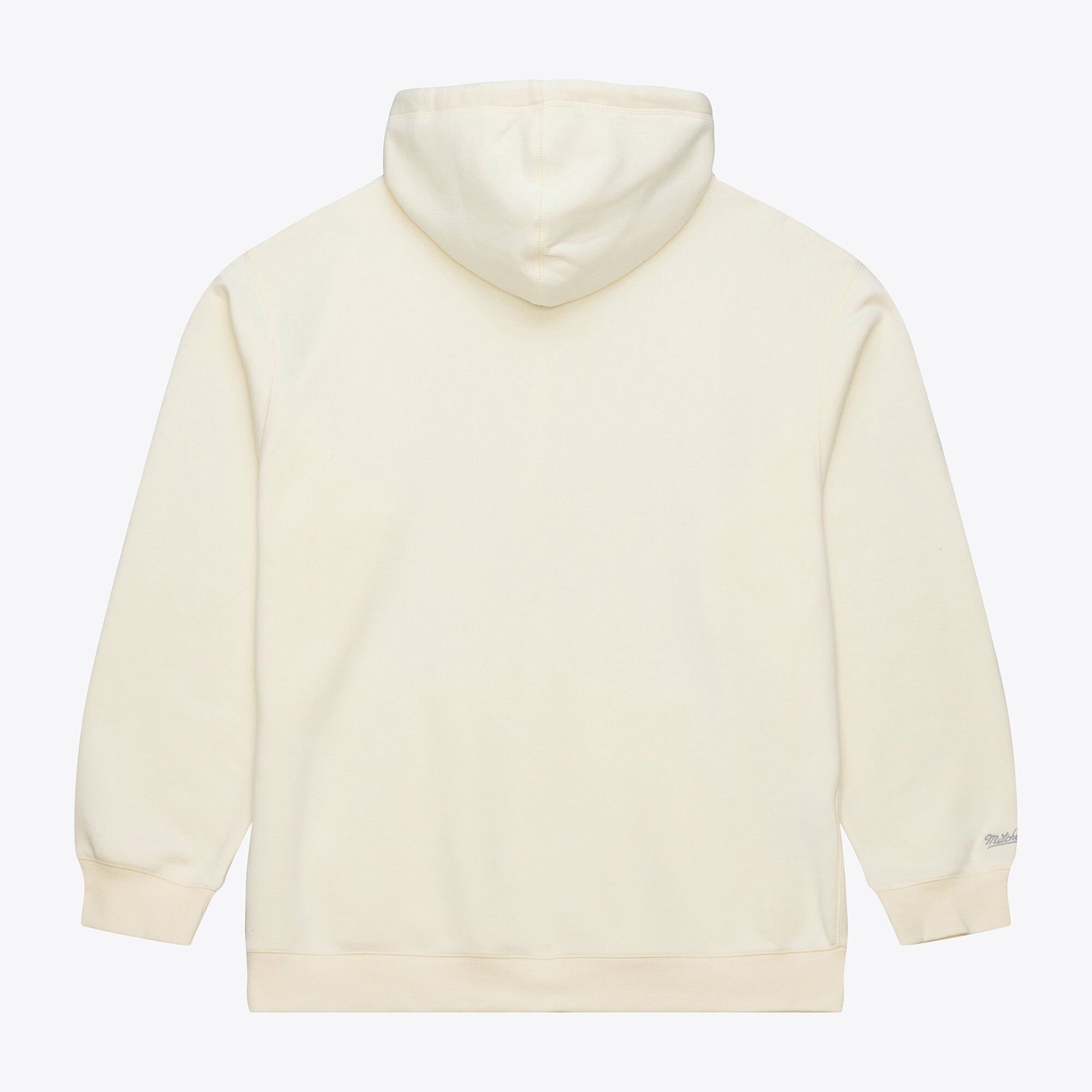 Sweat à capuche en polaire crème Mitchell & Ness pour homme, Los Angeles Lakers.