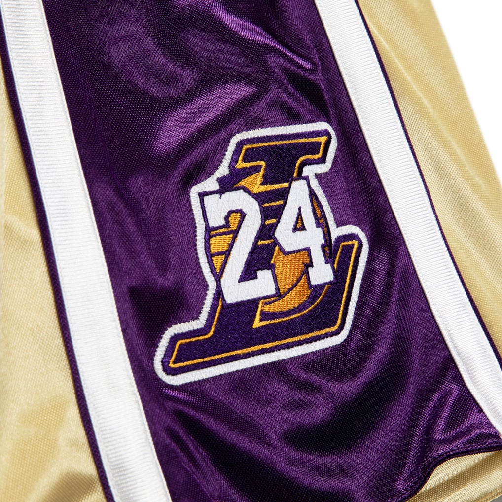 メンズ・Mitchell & Ness コービー・ブライアント ゴールド