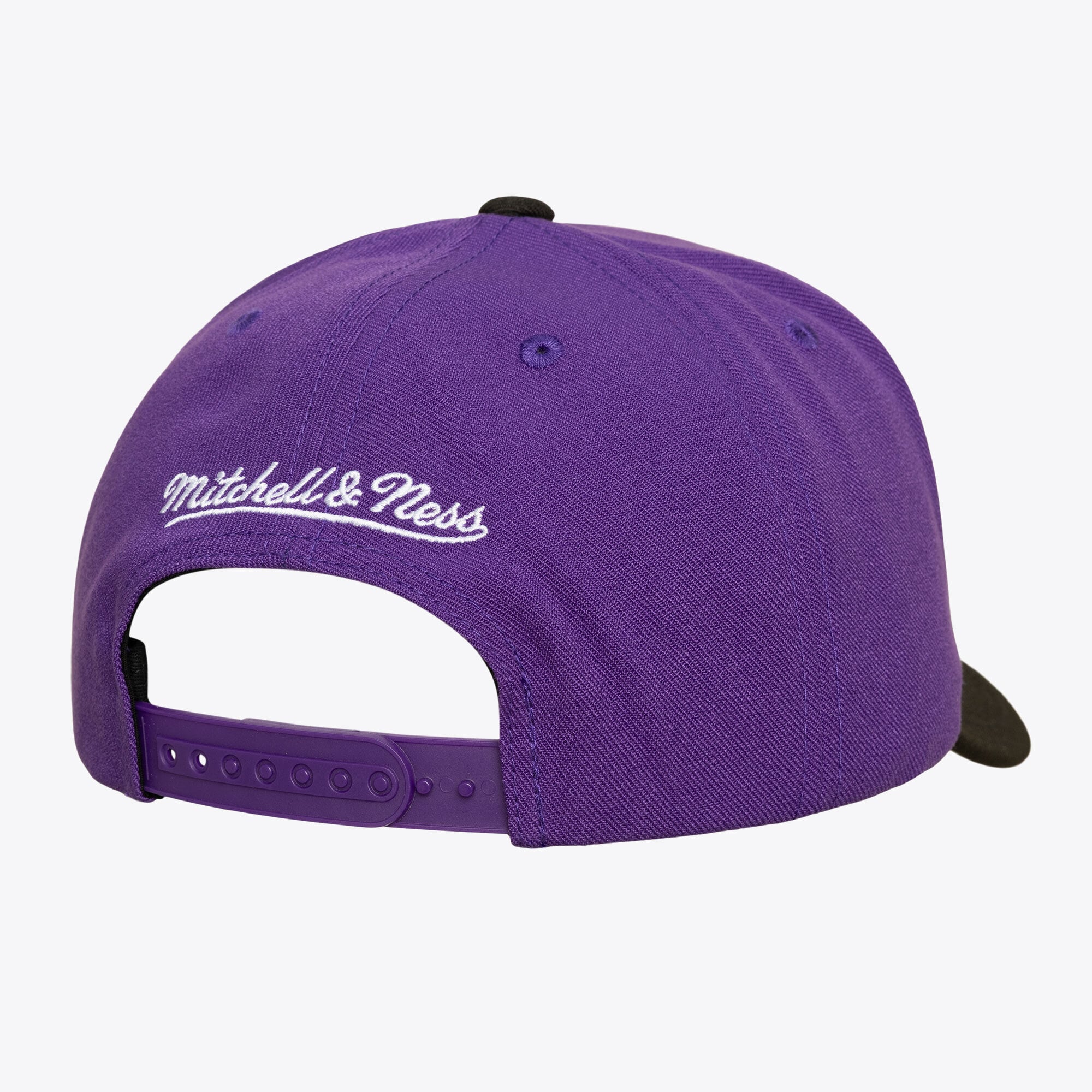 Casquette snapback Mitchell & Ness violette Los Angeles Lakers 404 Club Starz Pro pour homme