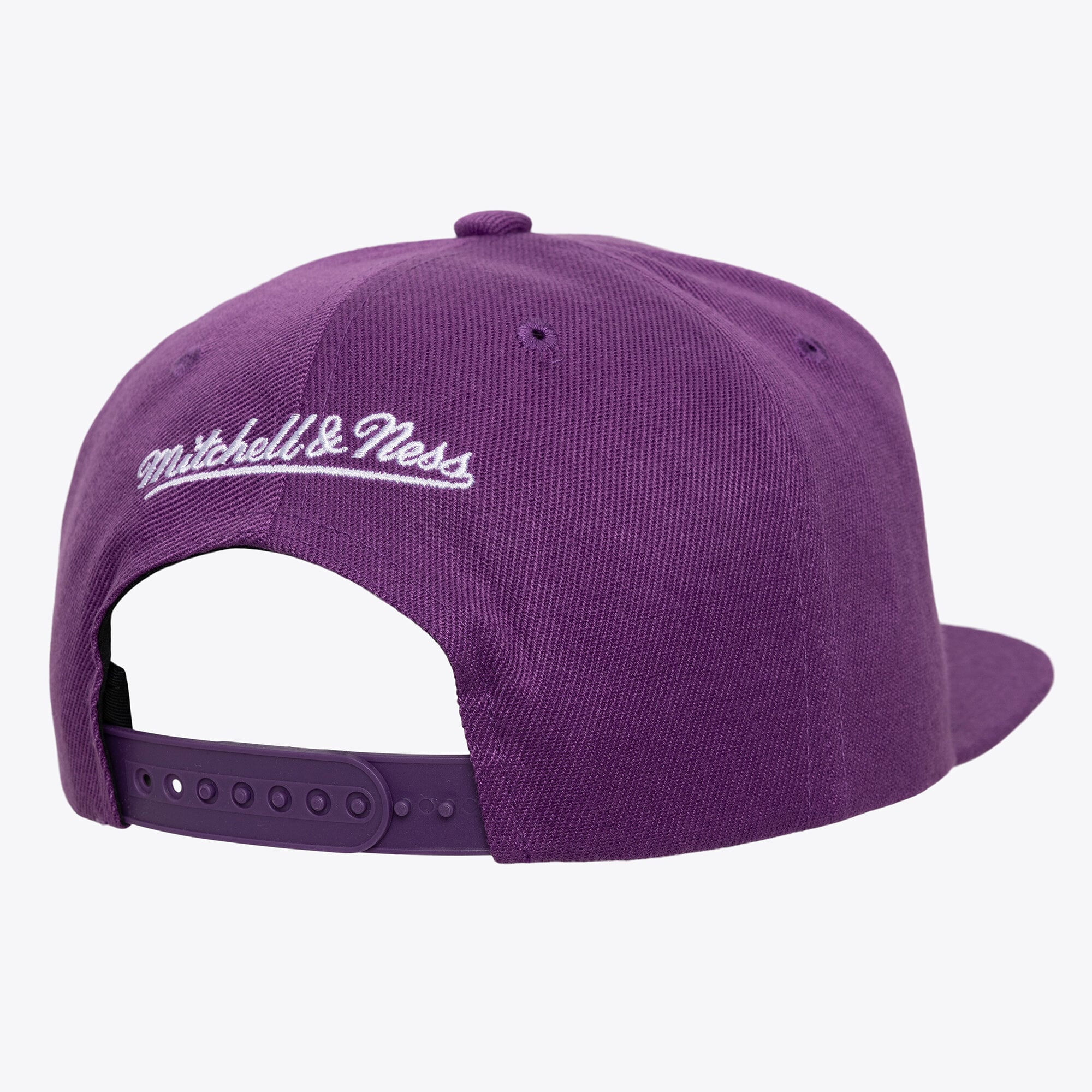 Men's Mitchell & Ness Purple Los Angeles Lakers Head Coach Snapback Hat