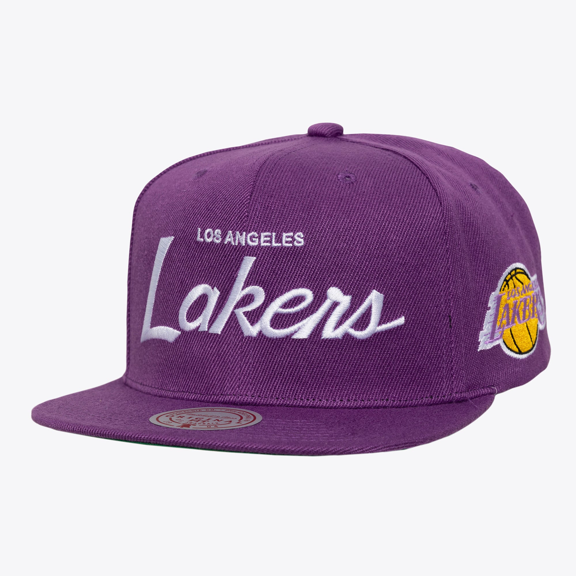 Men's Mitchell & Ness Purple Los Angeles Lakers Head Coach Snapback Hat
