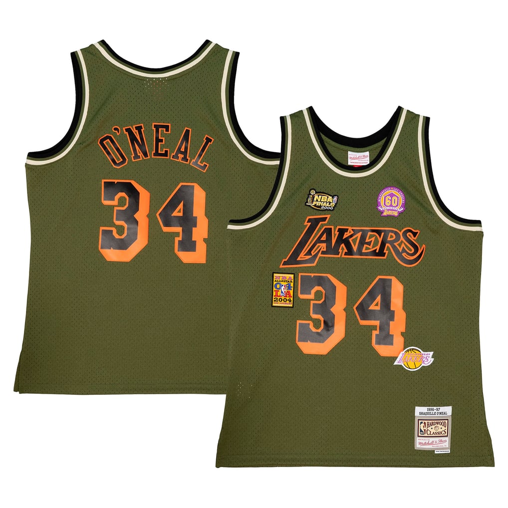 Maillot NBA Swingman Mitchell & Ness - Los Angeles Lakers Shaquille O'Neal 1996-97 - Taille L, Couleur Or