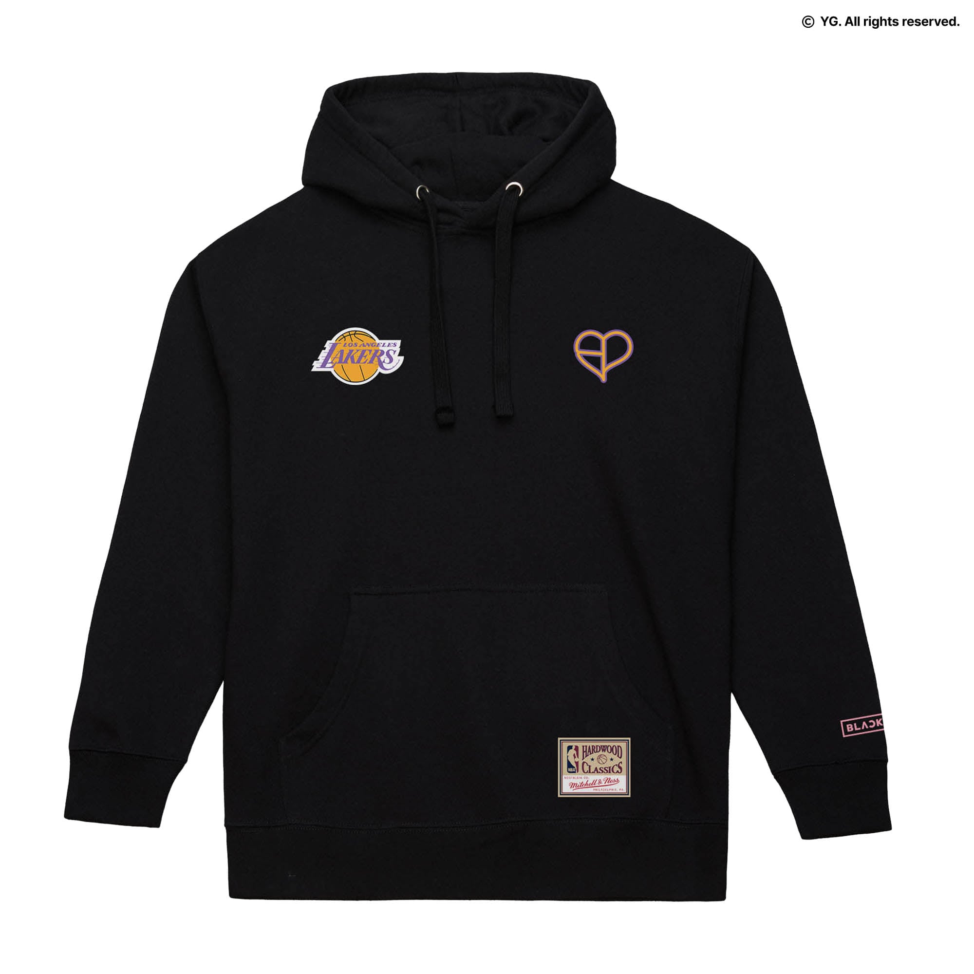 メンズ Mitchell & Ness x BLACKPINK ブラック ロサンゼルス 