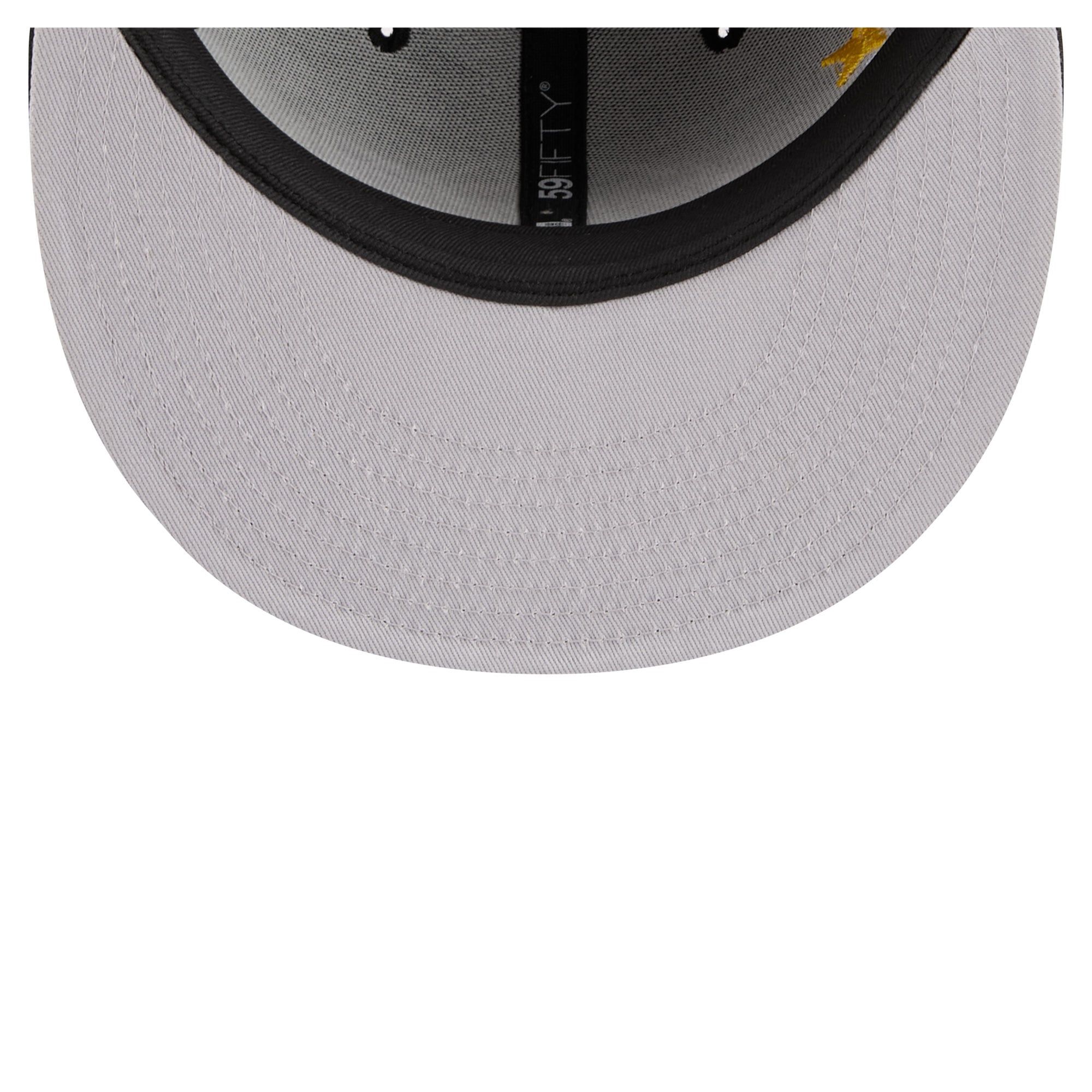 Casquette ajustée New Era 59FIFTY noire pour homme, motif collage de l'équipe des Los Angeles Lakers
