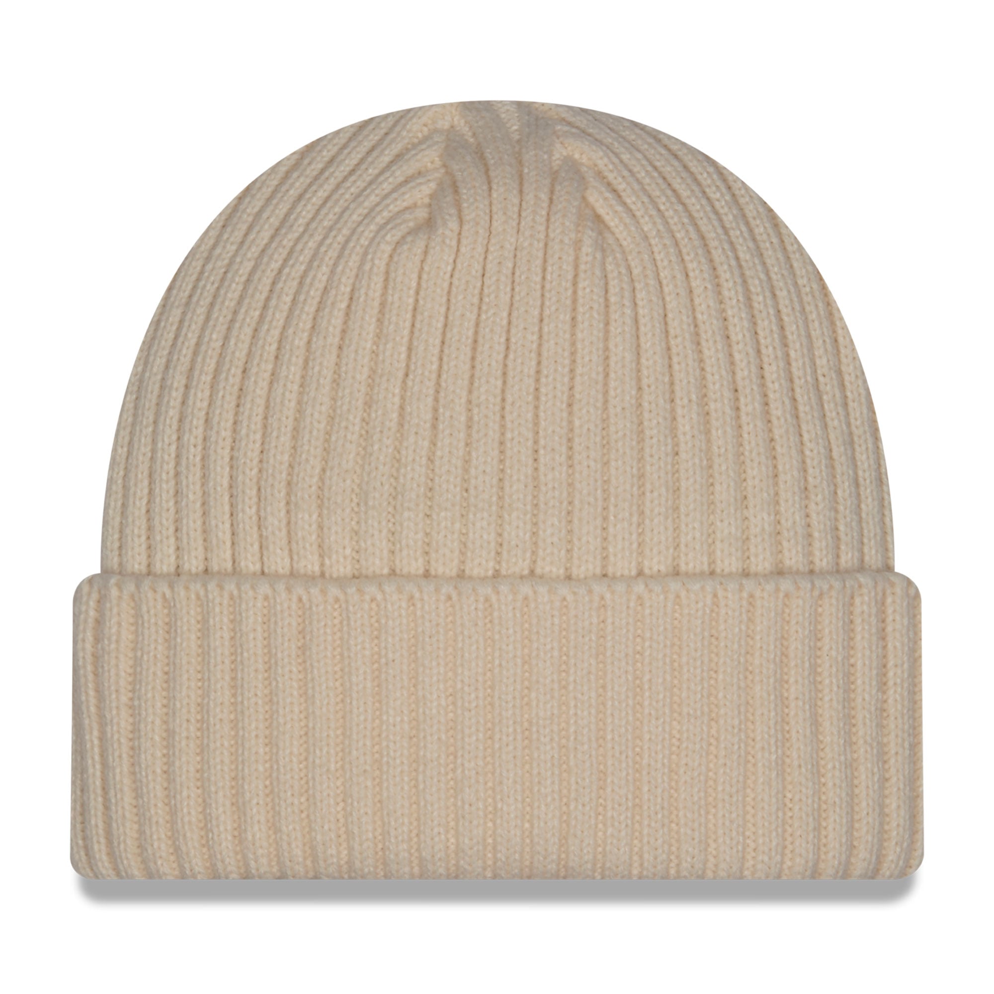Bonnet à revers New Era crème Los Angeles Lakers pour homme