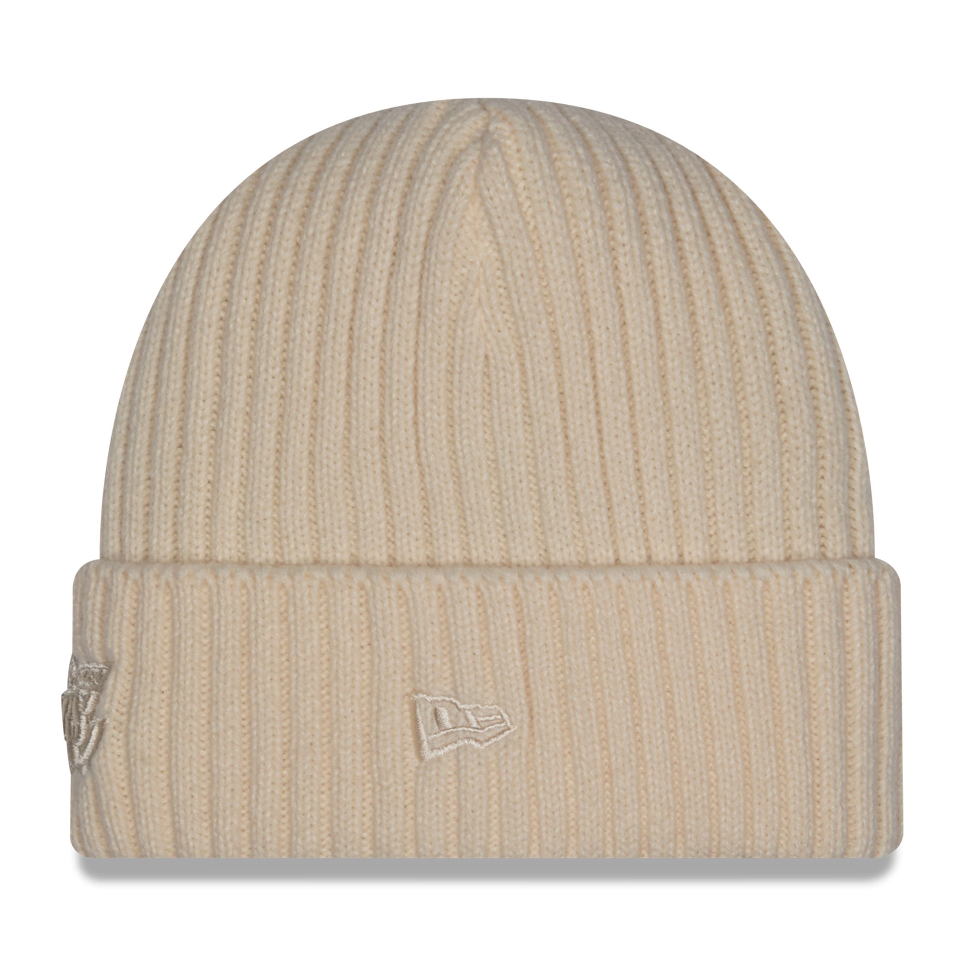 Bonnet à revers New Era crème Los Angeles Lakers pour homme