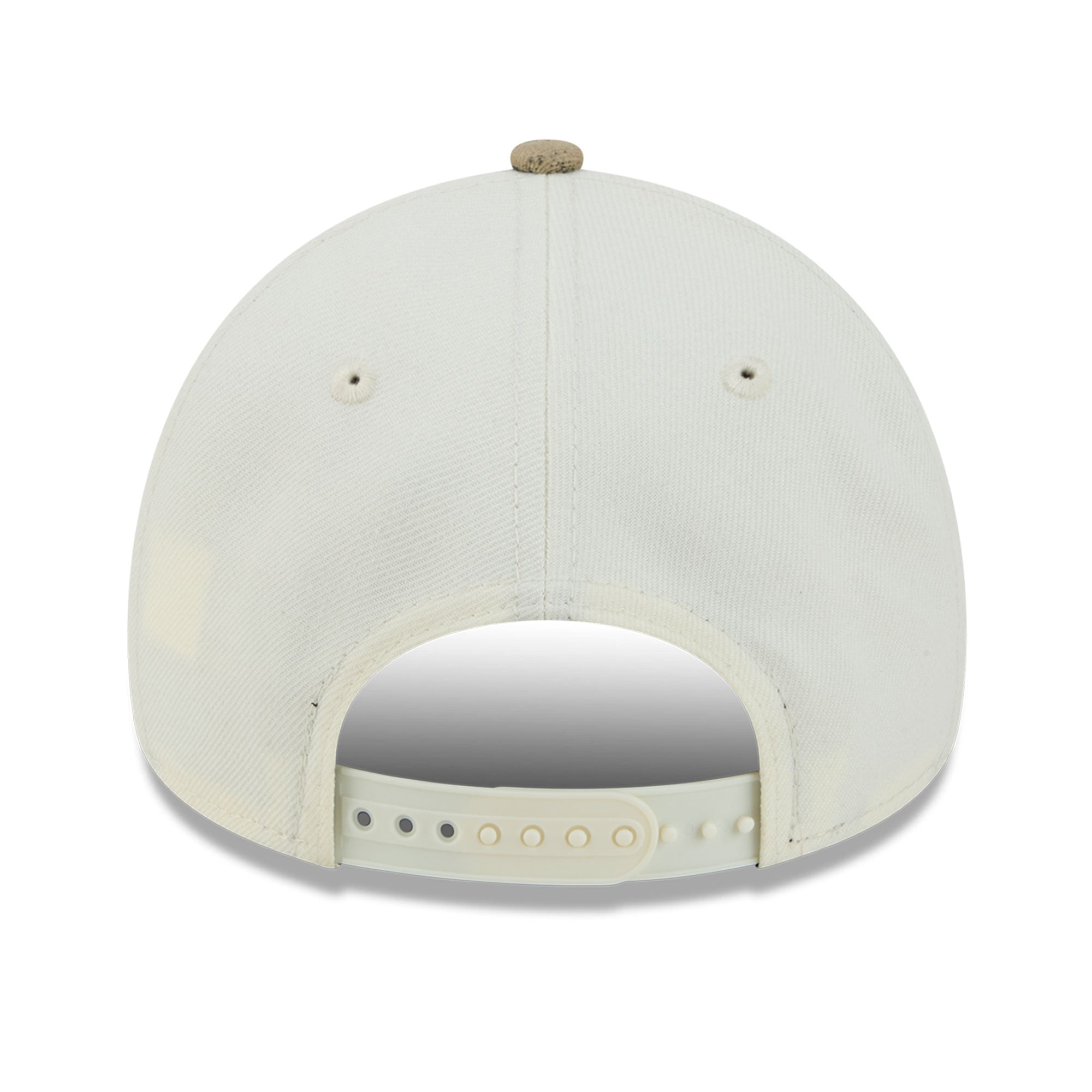 Casquette ajustable New Era 9FORTY A-Frame crème/camouflage Los Angeles Lakers Rose Banner pour homme