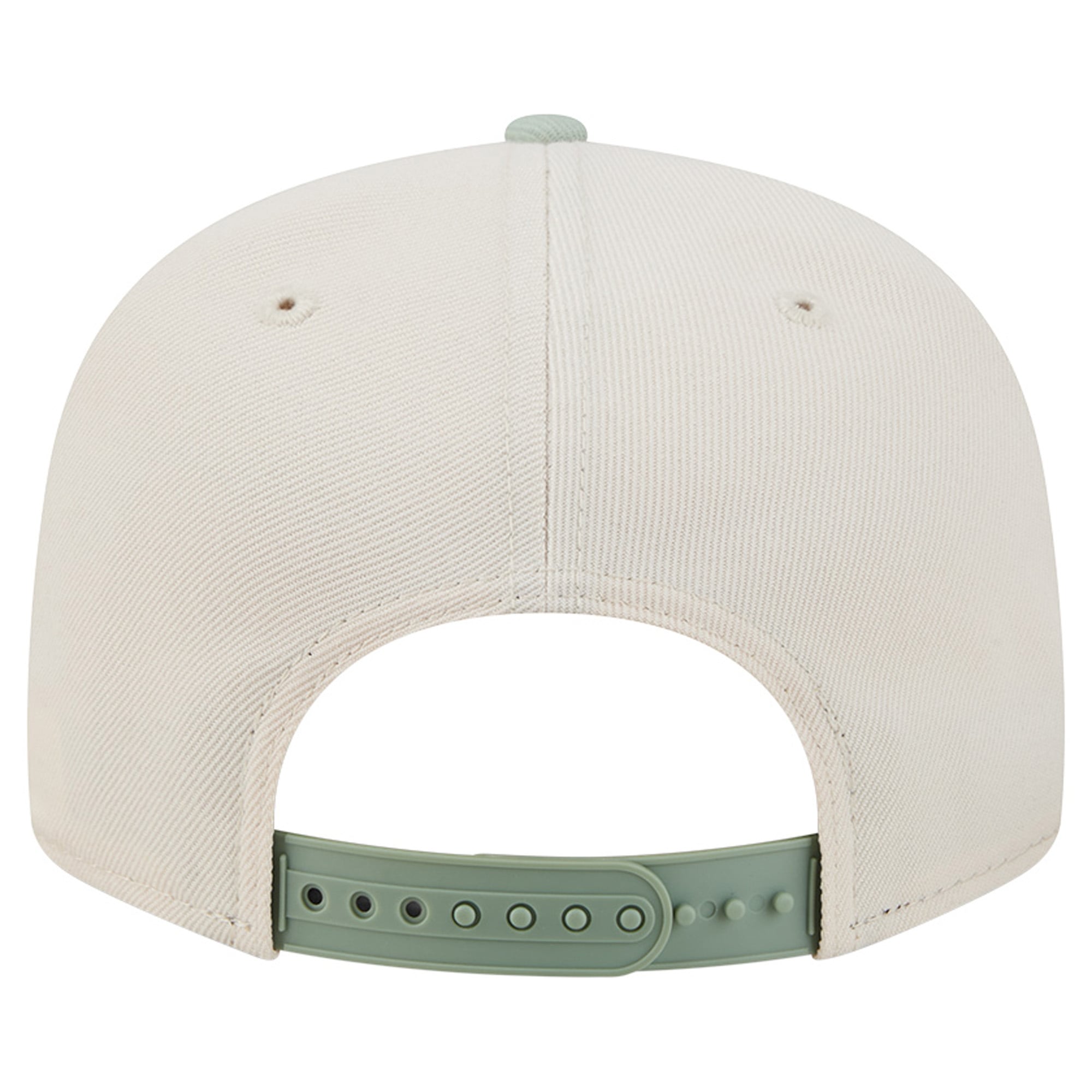 Casquette snapback New Era 9FIFTY pour homme, coloris crème/vert clair, Los Angeles Lakers.