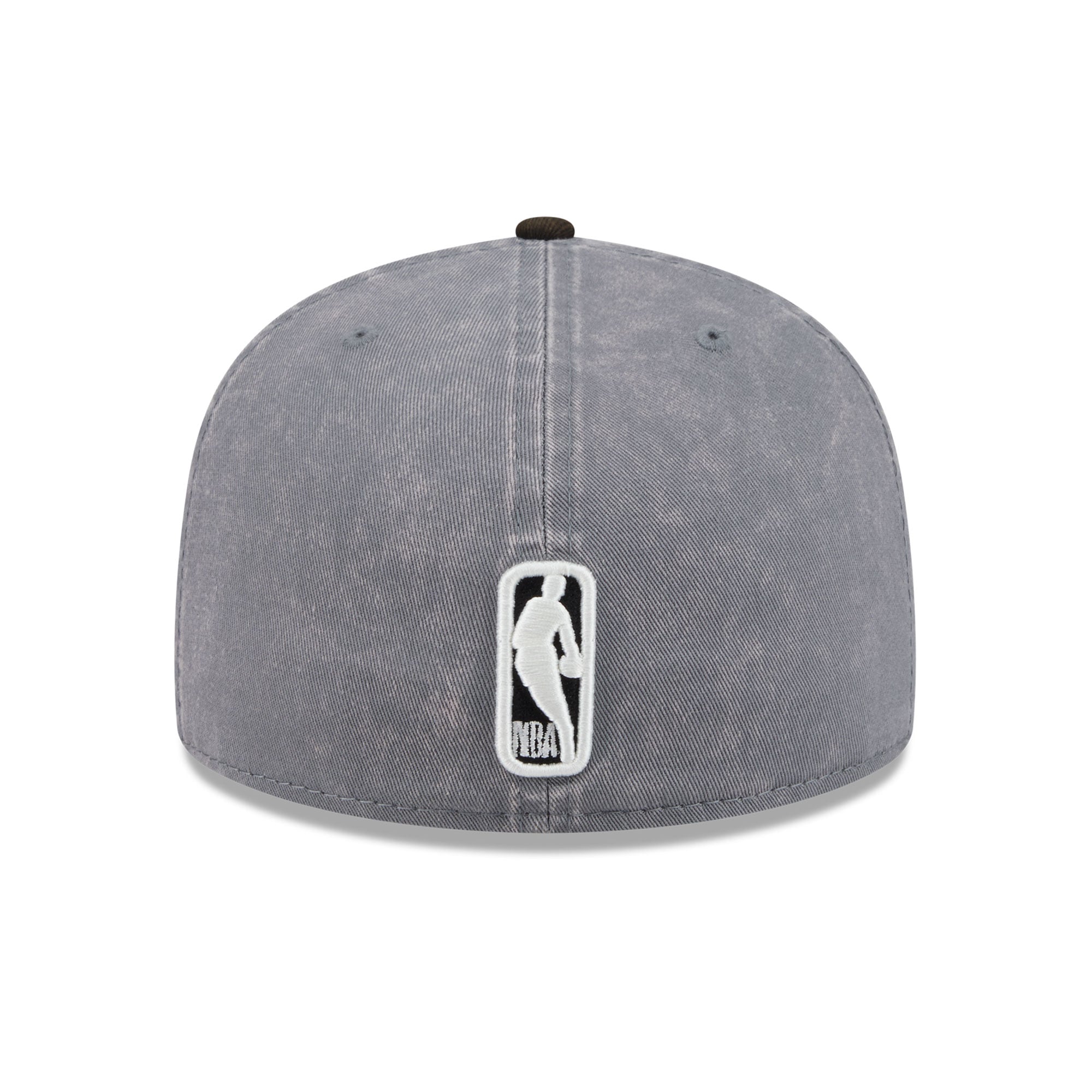 Men's New Era Gray/Black Los Angeles Lakers Washed 59FIFTY Fitted Hat
