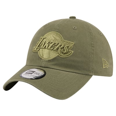 Los Angeles Lakers New Era Color Pack Casual Classic Adjustable Hat - Green