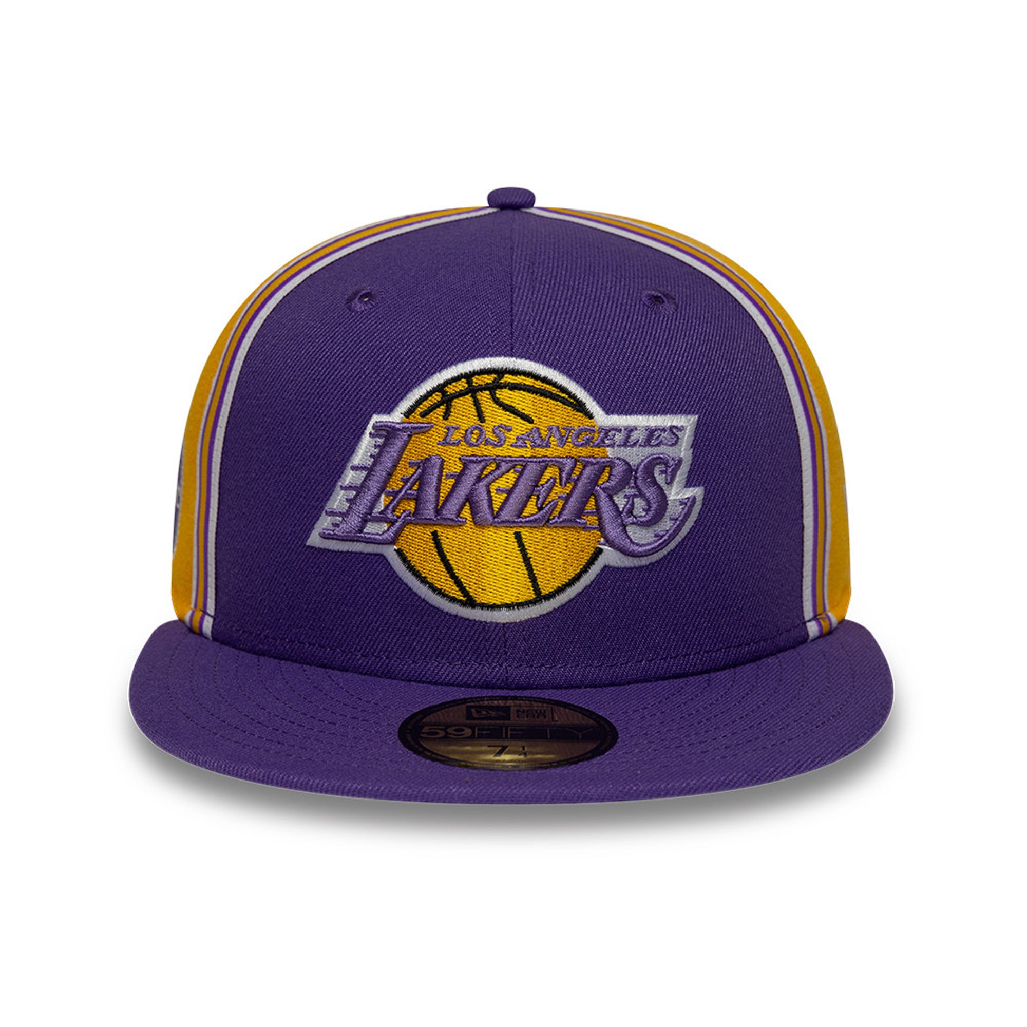 Casquette ajustée New Era Magic Johnson violette Los Angeles Lakers 59FIFTY pour homme