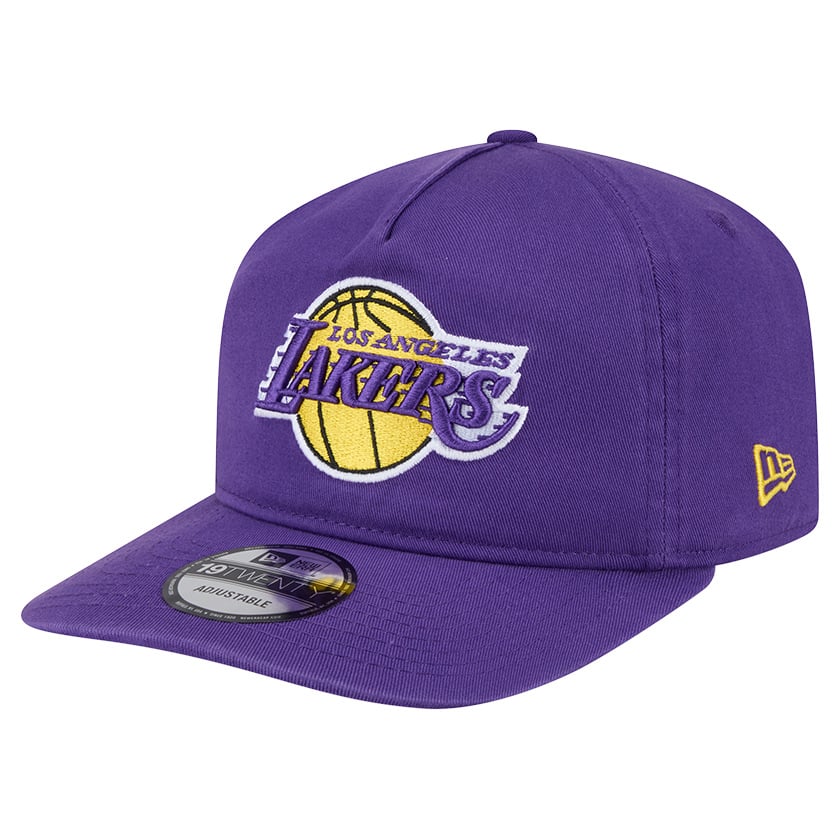 Men's New Era Purple Los Angeles Lakers Quickstrike 19TWENTY Adjustable Hat
