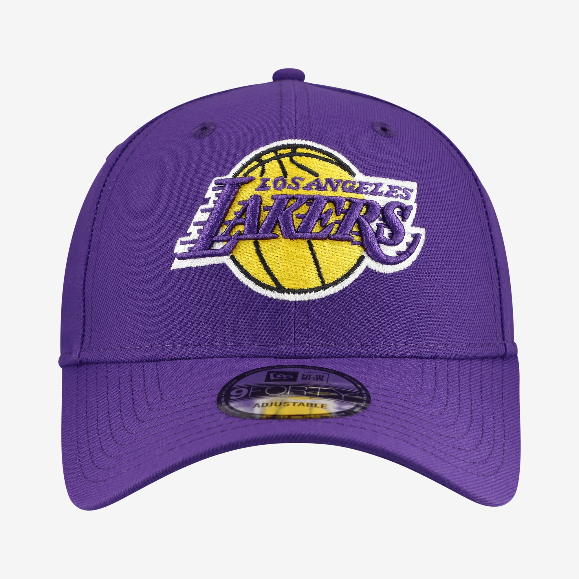 Men's New Era  Purple Los Angeles Lakers Team 9FORTY Adjustable Hat