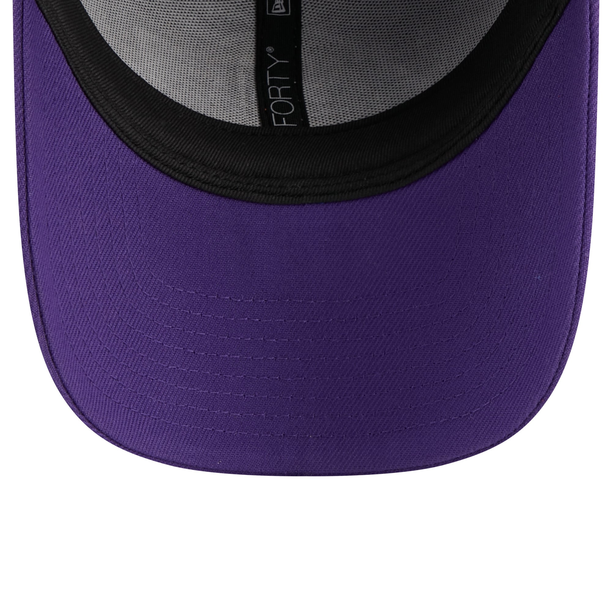 Men's New Era  Purple Los Angeles Lakers Team 9FORTY Adjustable Hat