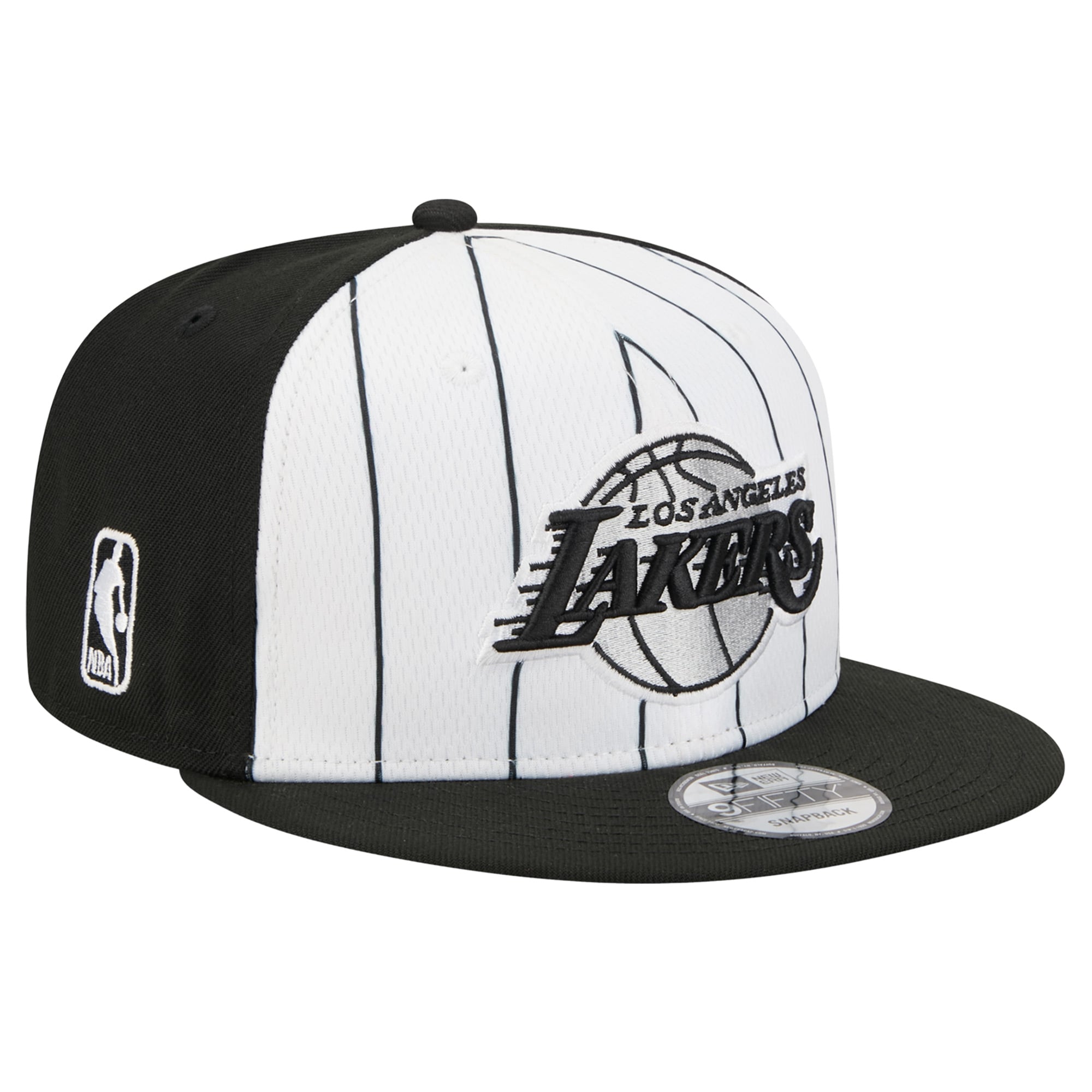 Men's New Era White Los Angeles Lakers 2025 NBA Tip Off 9FIFTY Snapback Hat