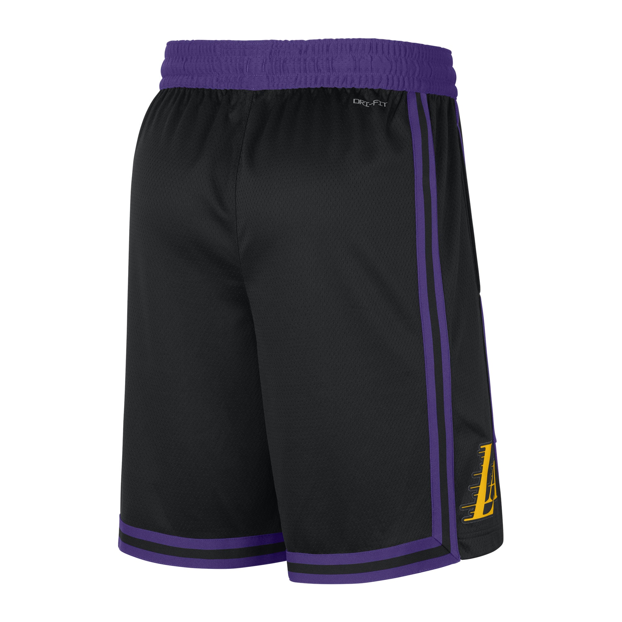 Men's Nike Black Los Angeles Lakers 2023/24 City Edition Swingman Shorts