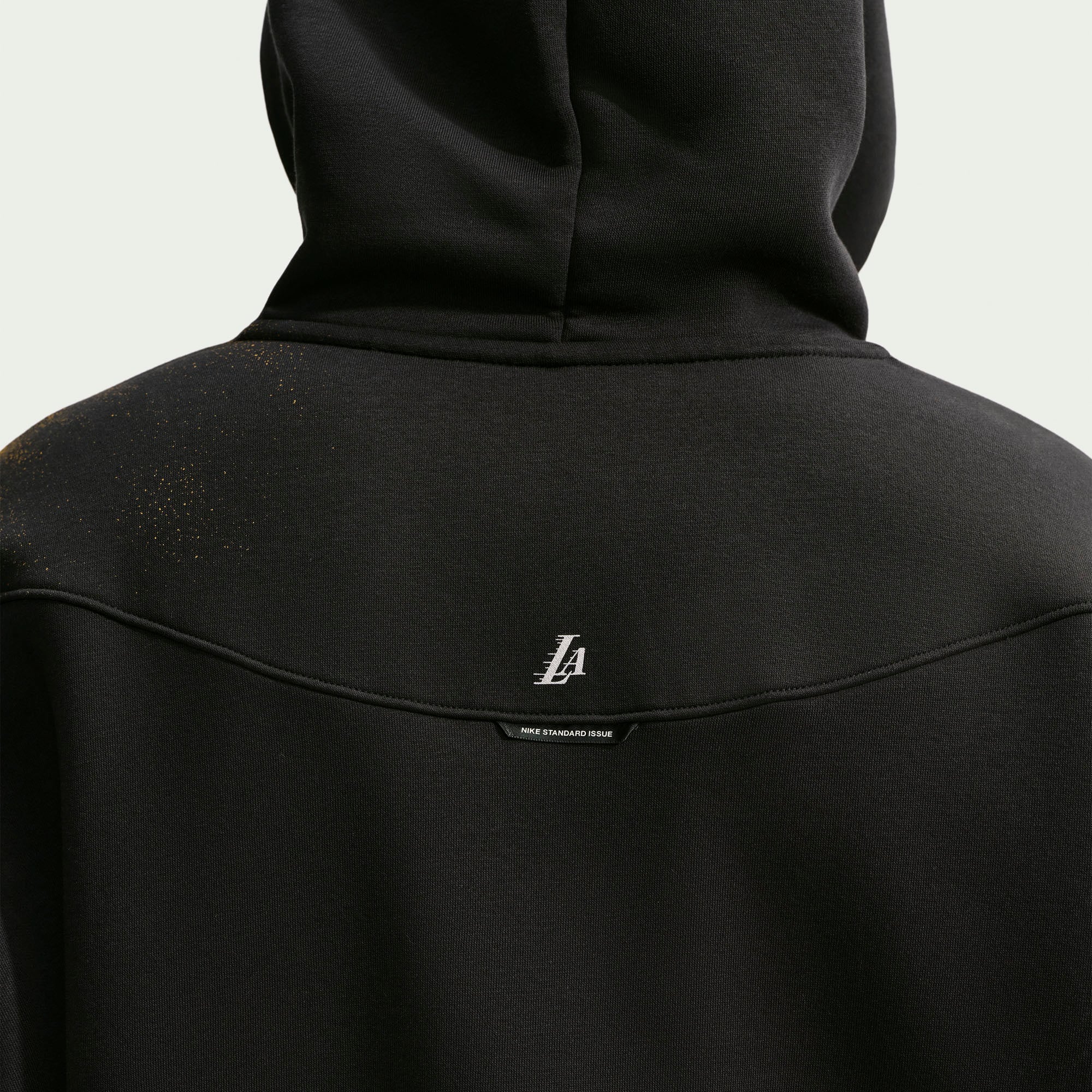 Sweat à capuche Nike noir Los Angeles Lakers 2026 Standard Issue Practice Icon Fleece pour homme