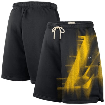 Los Angeles Lakers Nike 2026 Standard Issue Practice Icon Fleece Shorts - Black