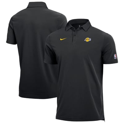  Los Angeles Lakers Nike 2026/27 Dri-FIT Coaches Polo - Black