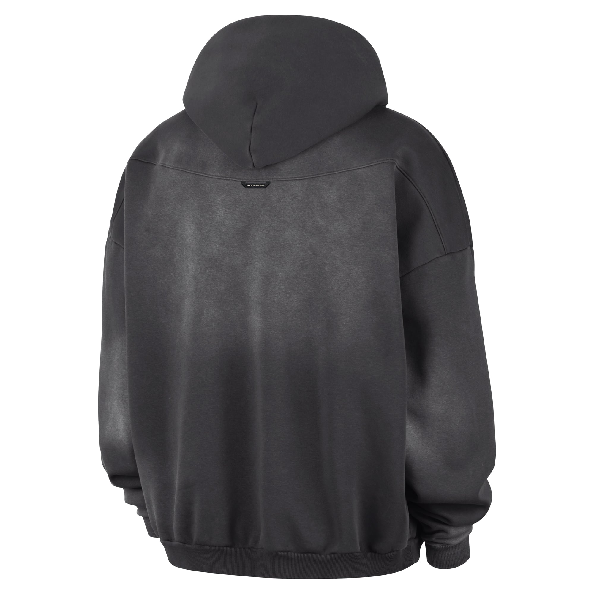 Sweat à capuche Nike Charcoal Los Angeles Lakers 2026 Standard Issue Travel en polaire lavée pour homme