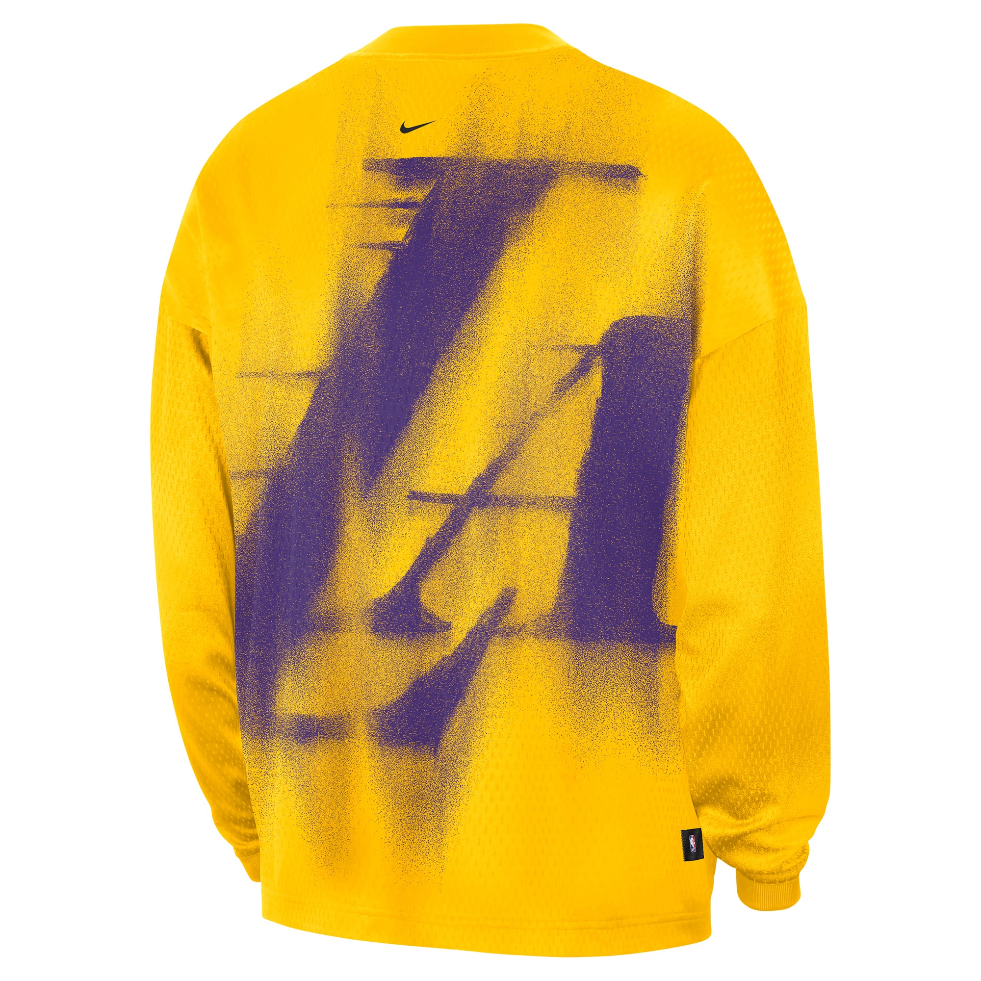 T-shirt à manches longues Nike Gold Los Angeles Lakers 2026 Standard Issue pour homme