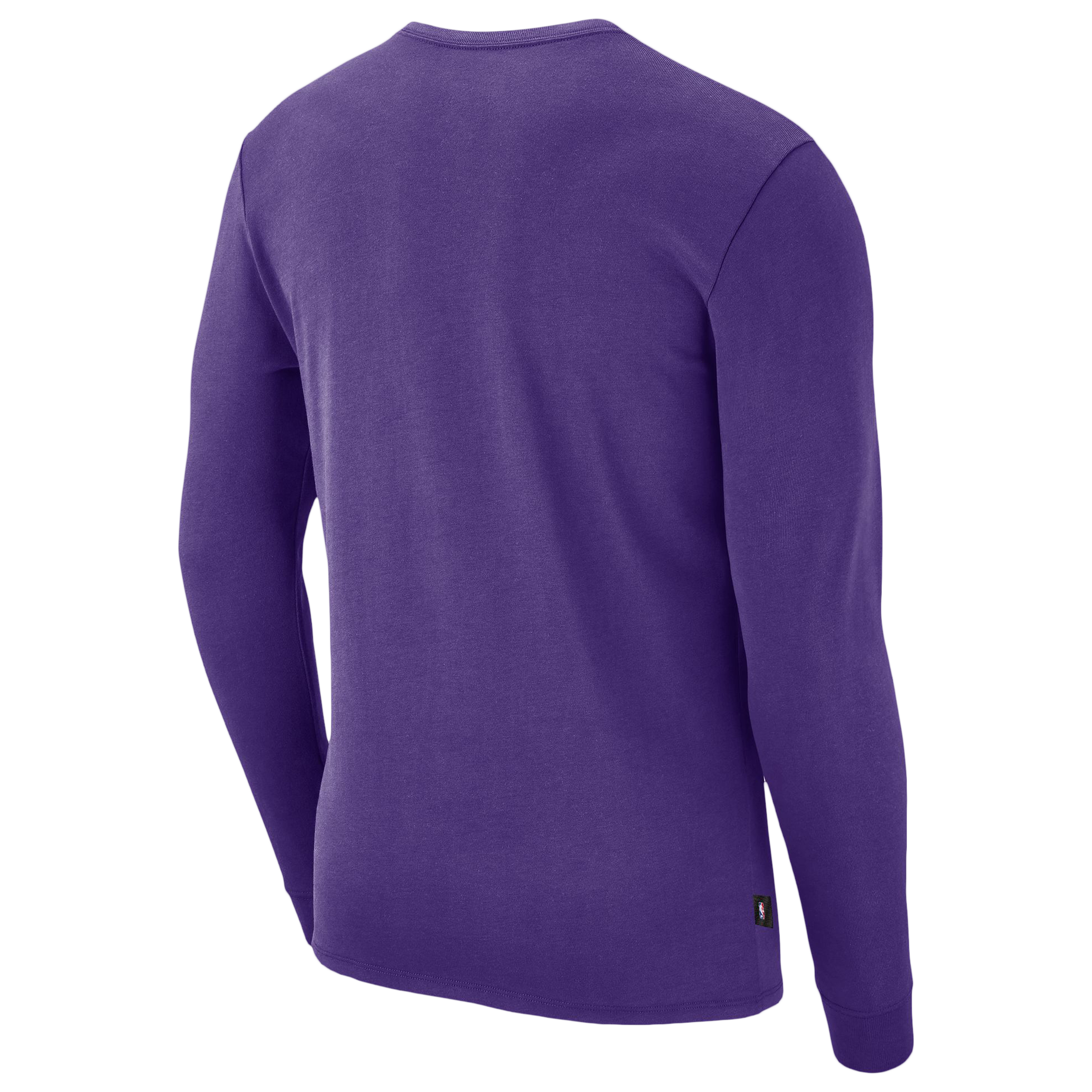 T-shirt d'entraînement à manches longues Nike violet Los Angeles Lakers 2026 Standard Issue pour homme