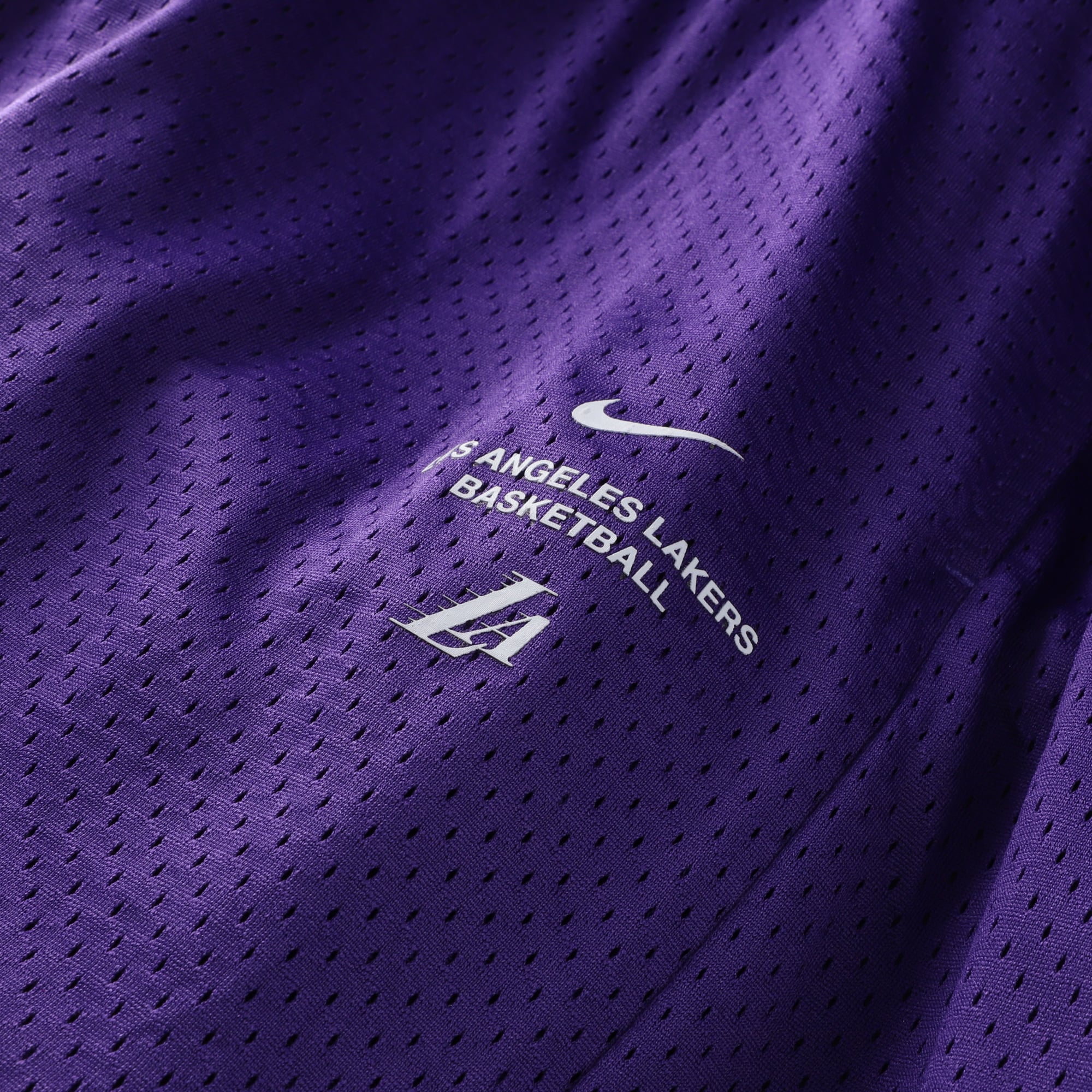 Short d'entraînement Nike violet Los Angeles Lakers 2026 Standard Issue pour homme
