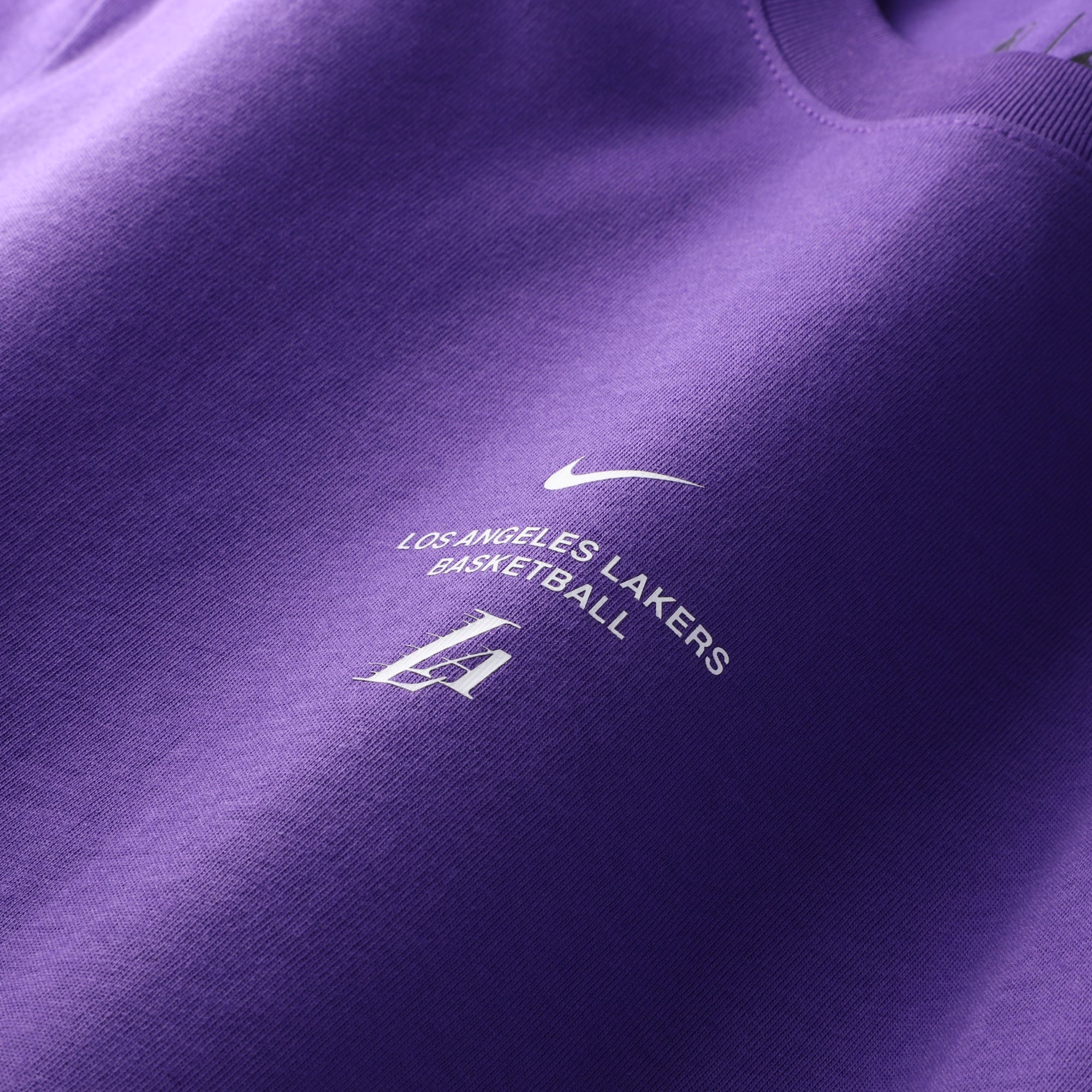 T-shirt d'entraînement Nike violet Los Angeles Lakers 2026 Standard Issue pour homme