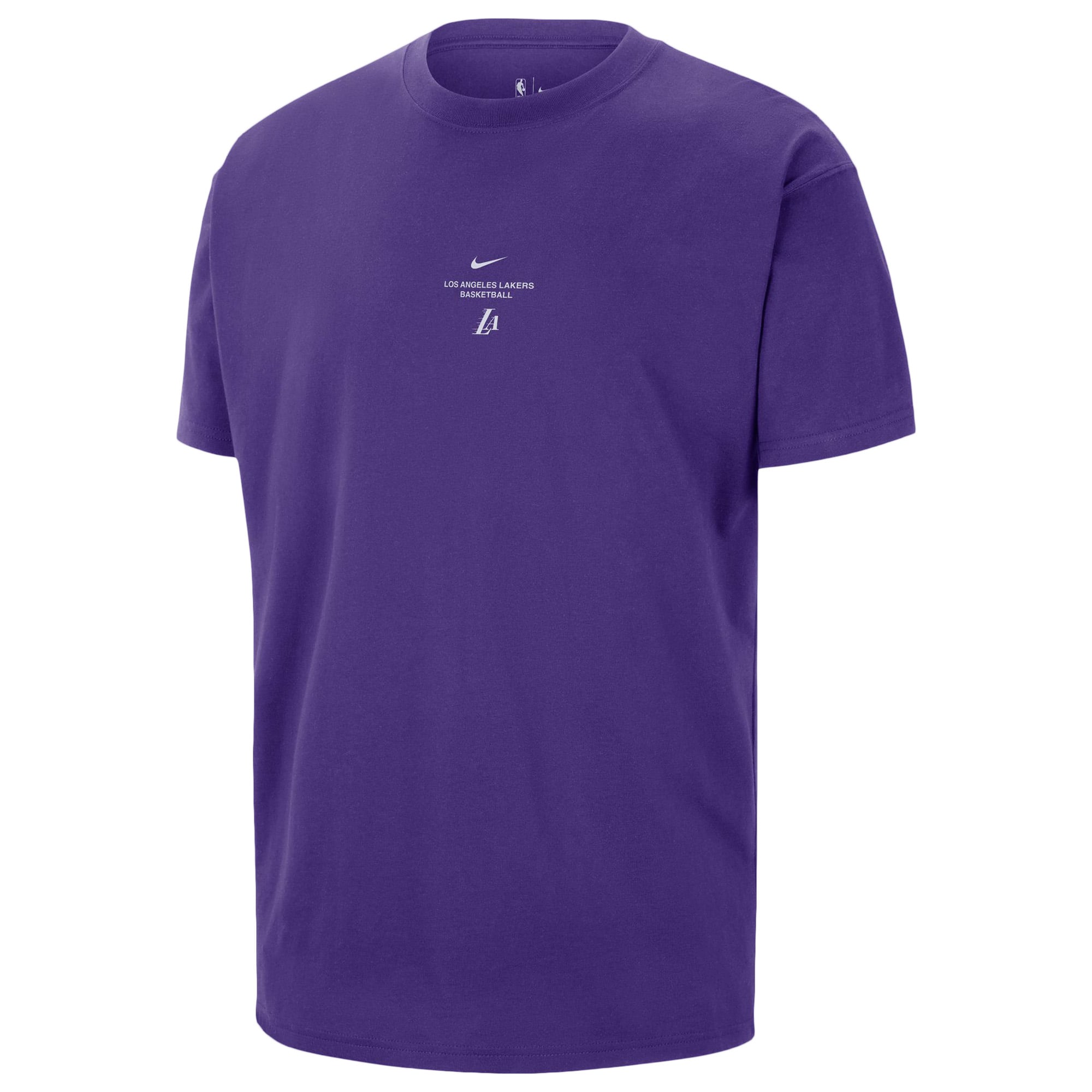 T-shirt d'entraînement Nike violet Los Angeles Lakers 2026 Standard Issue pour homme